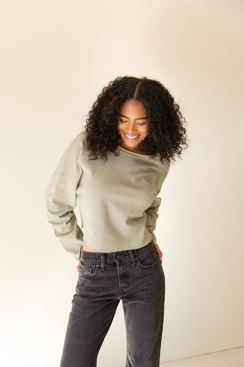 Sage Long Sleeve Top