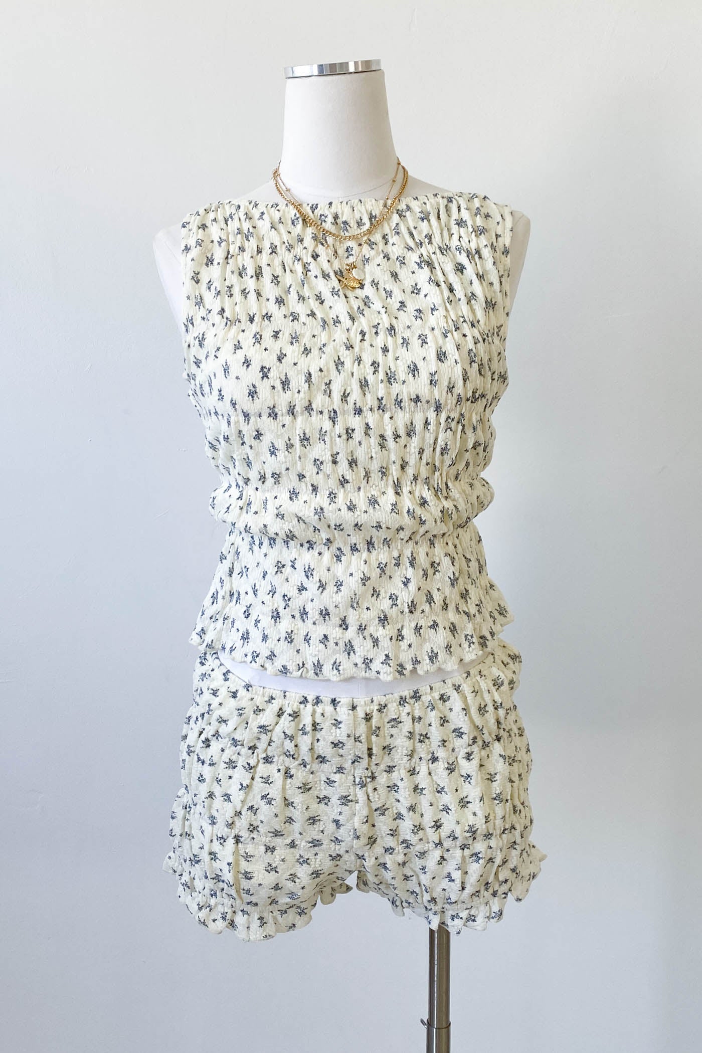Floral Ruffled Bloomer Shorts