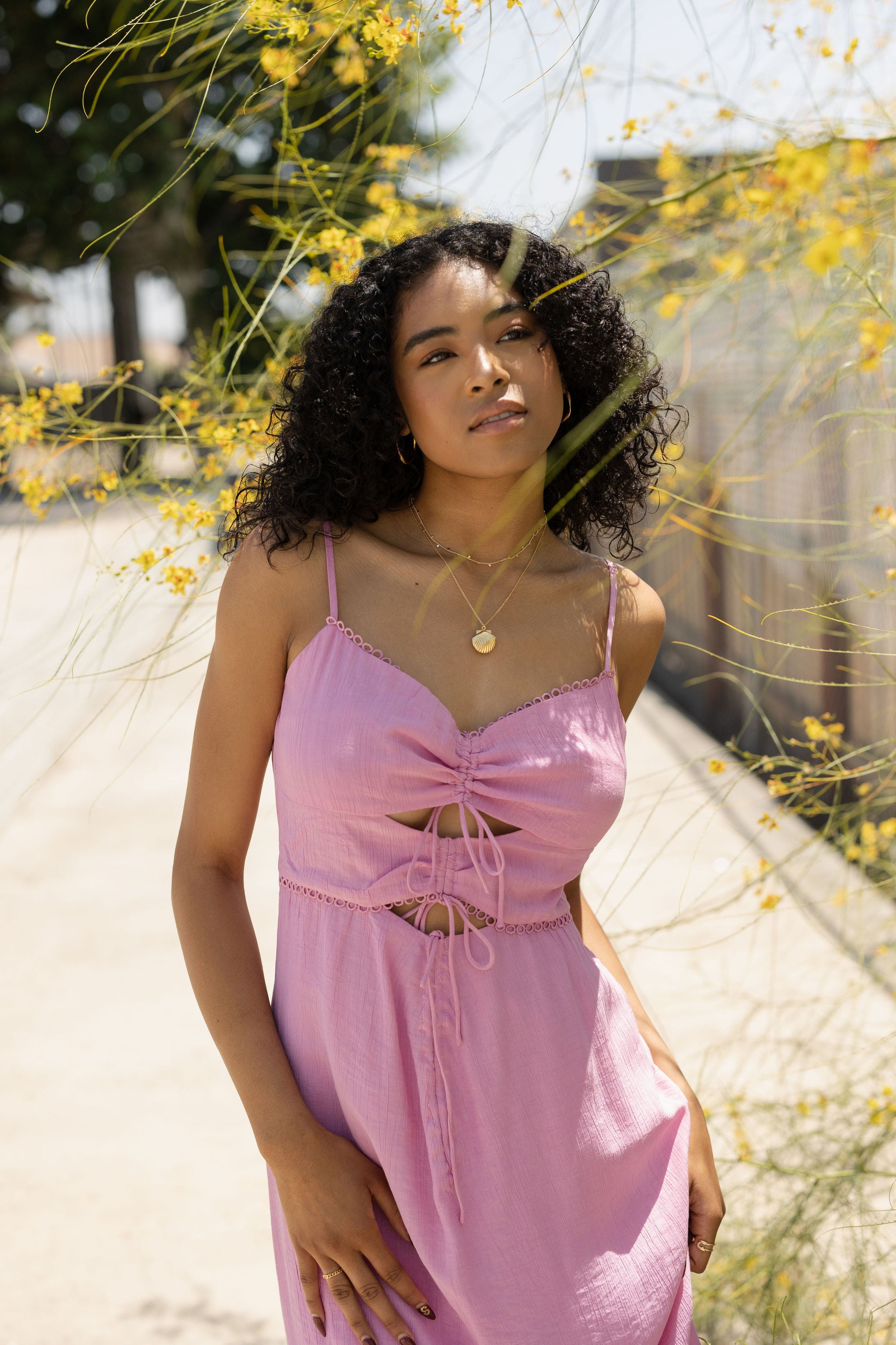 Just Drive Midi Dress