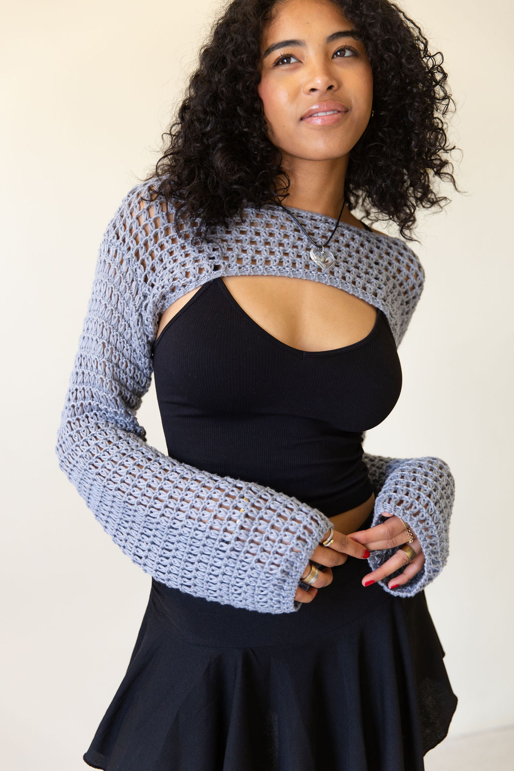Feel Loved Crochet Bolero