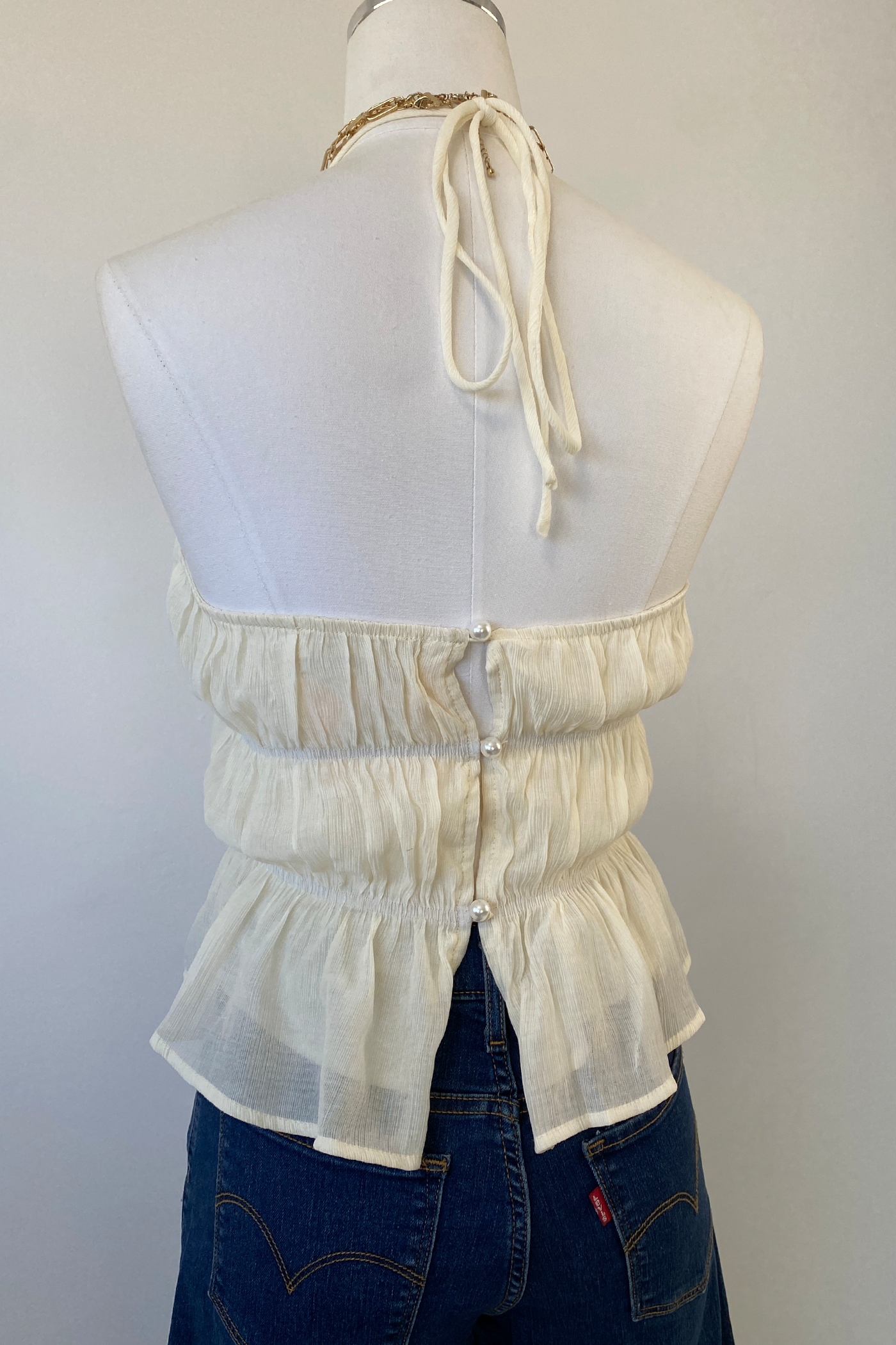 Tiered Halter Top