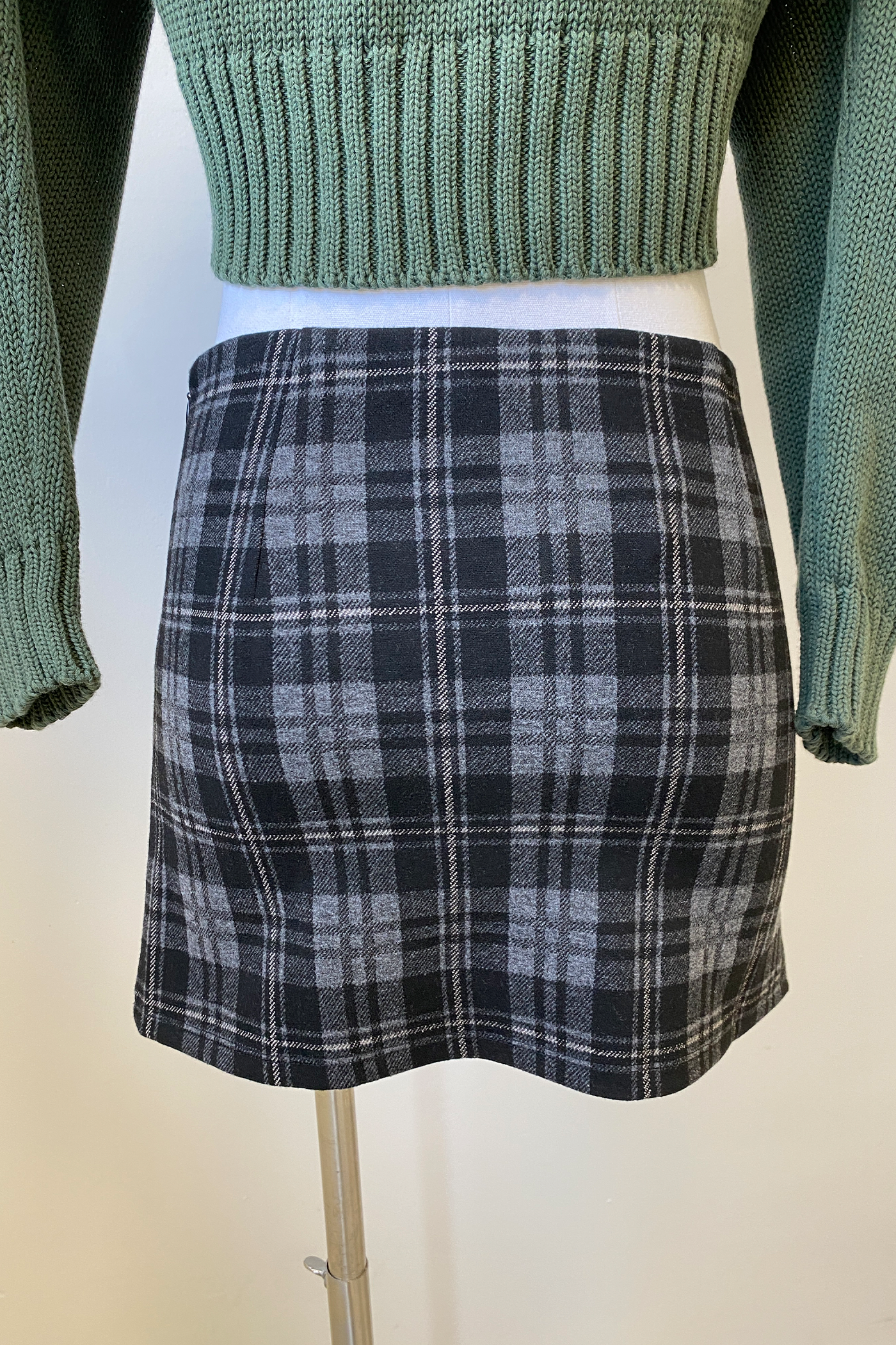 Plaid Mini Skort
