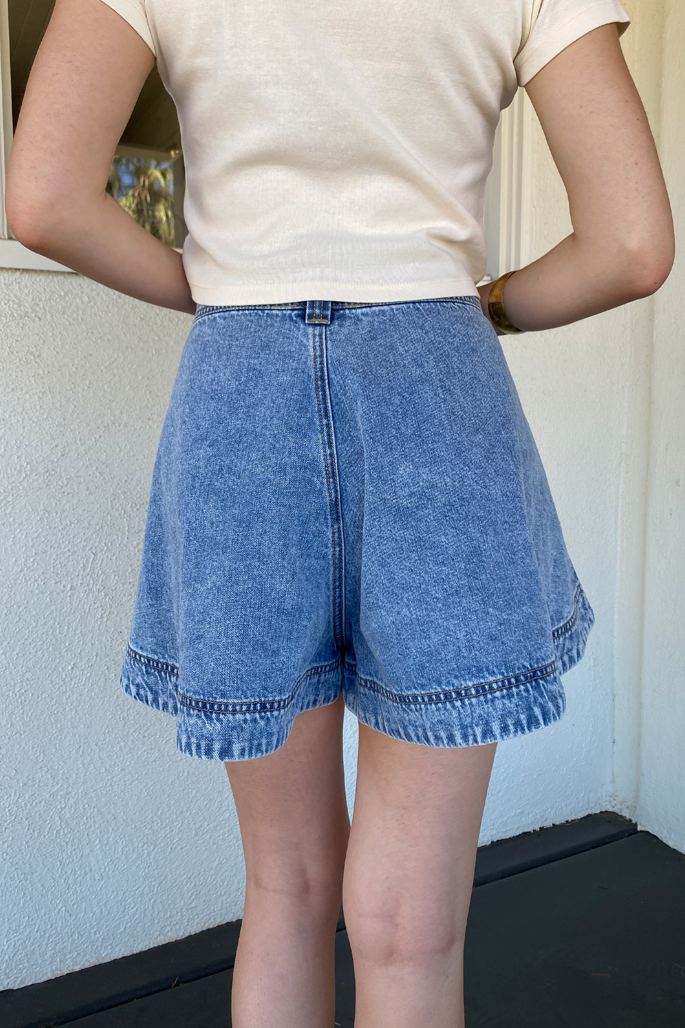 Denim Shorts by For Good