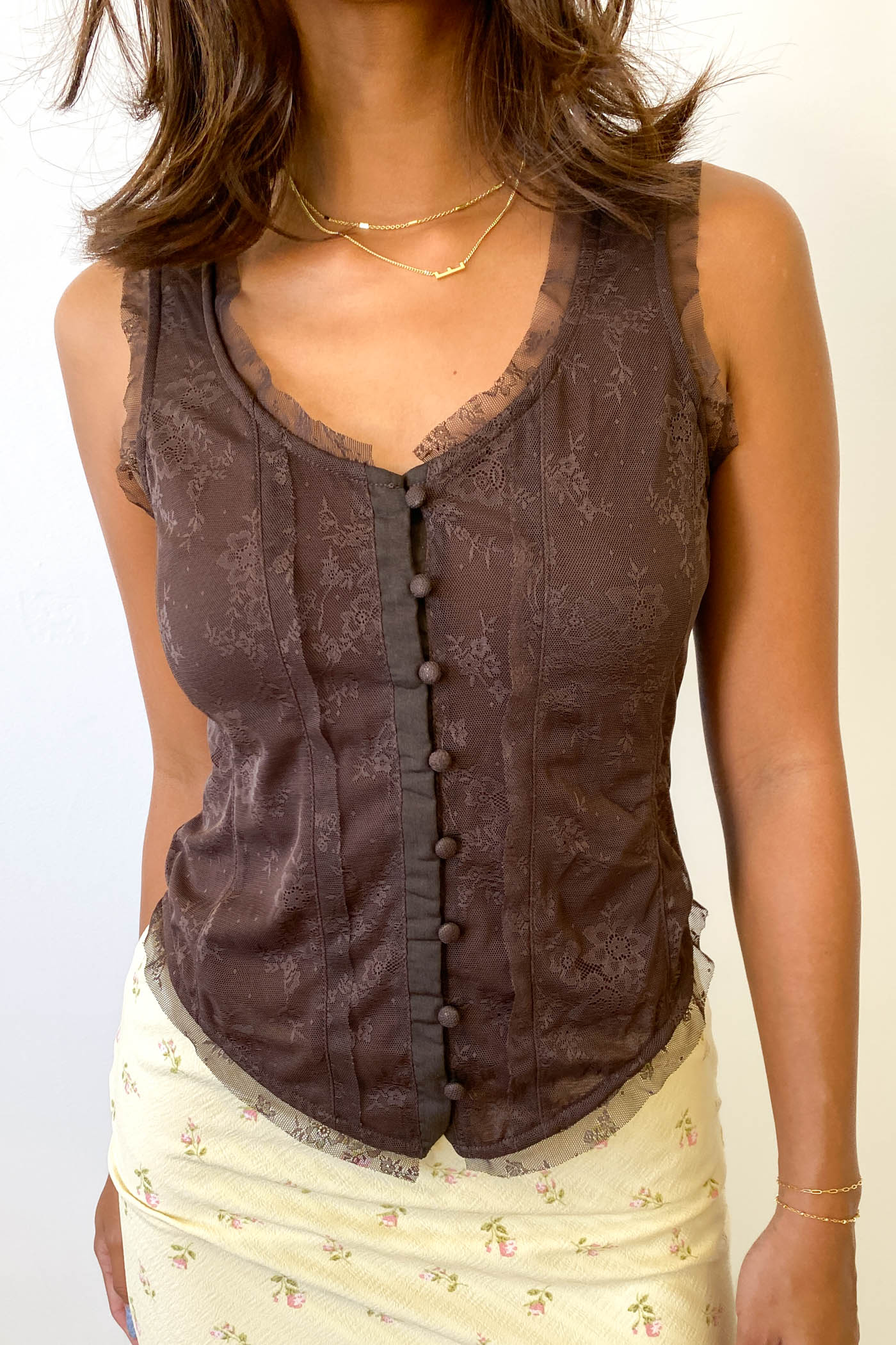 Lace Corset Top