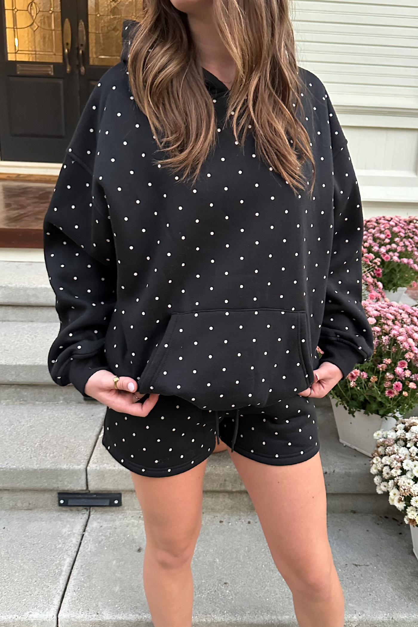 Swiss Dot Sweat Shorts