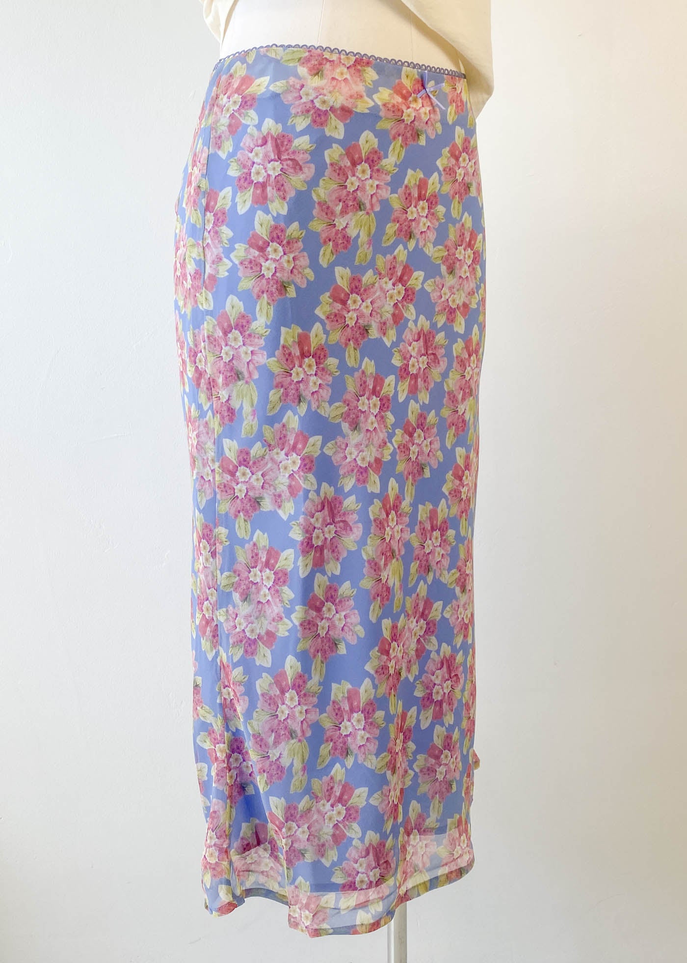 Floral Midi Skirt