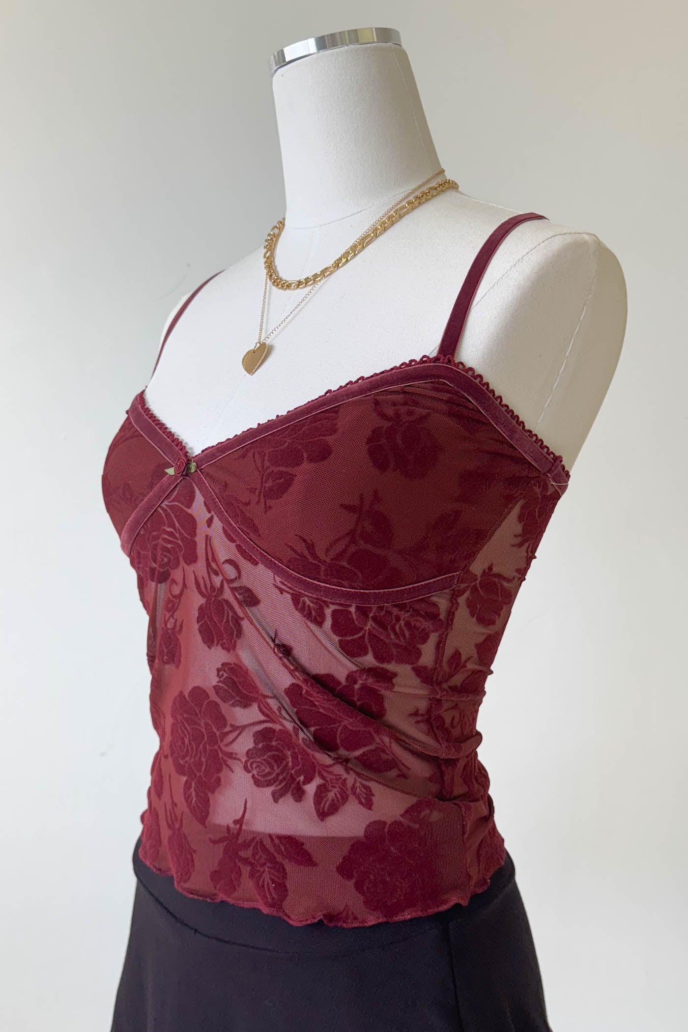 Floral Stretch Lace Top