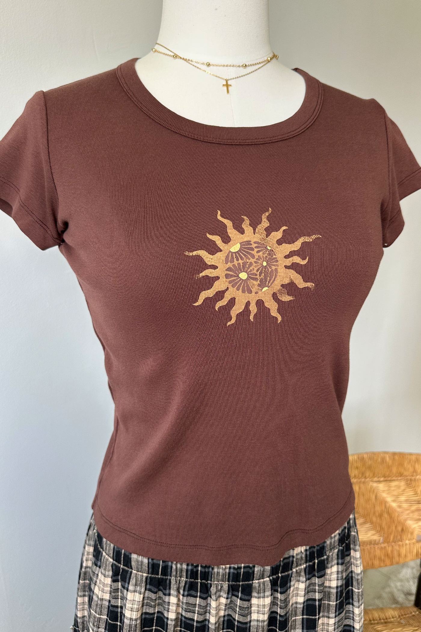 Sun OG Graphic Babydoll Tee