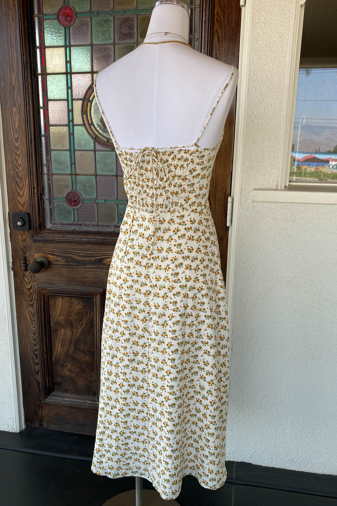 Ditsy Floral Midi Dress