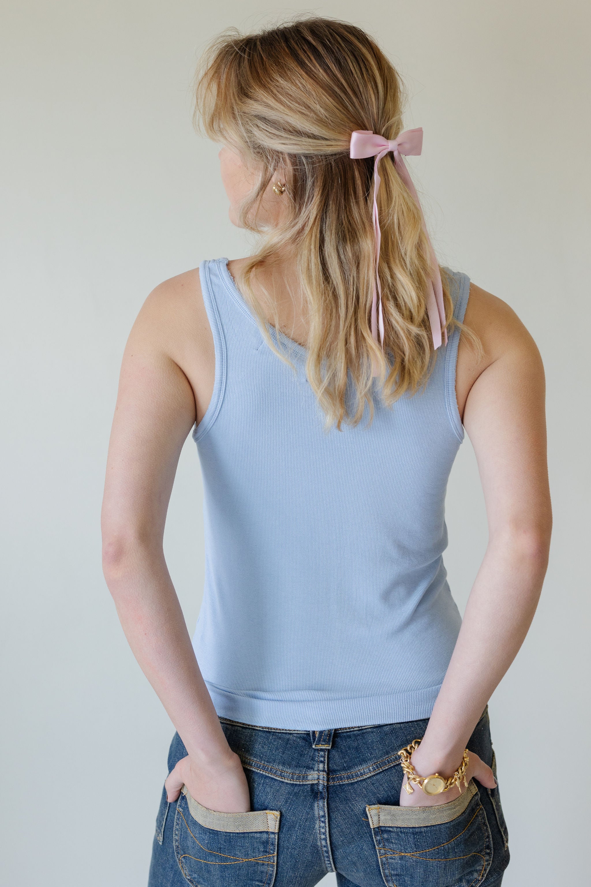 Ribbed Sleeveless Top