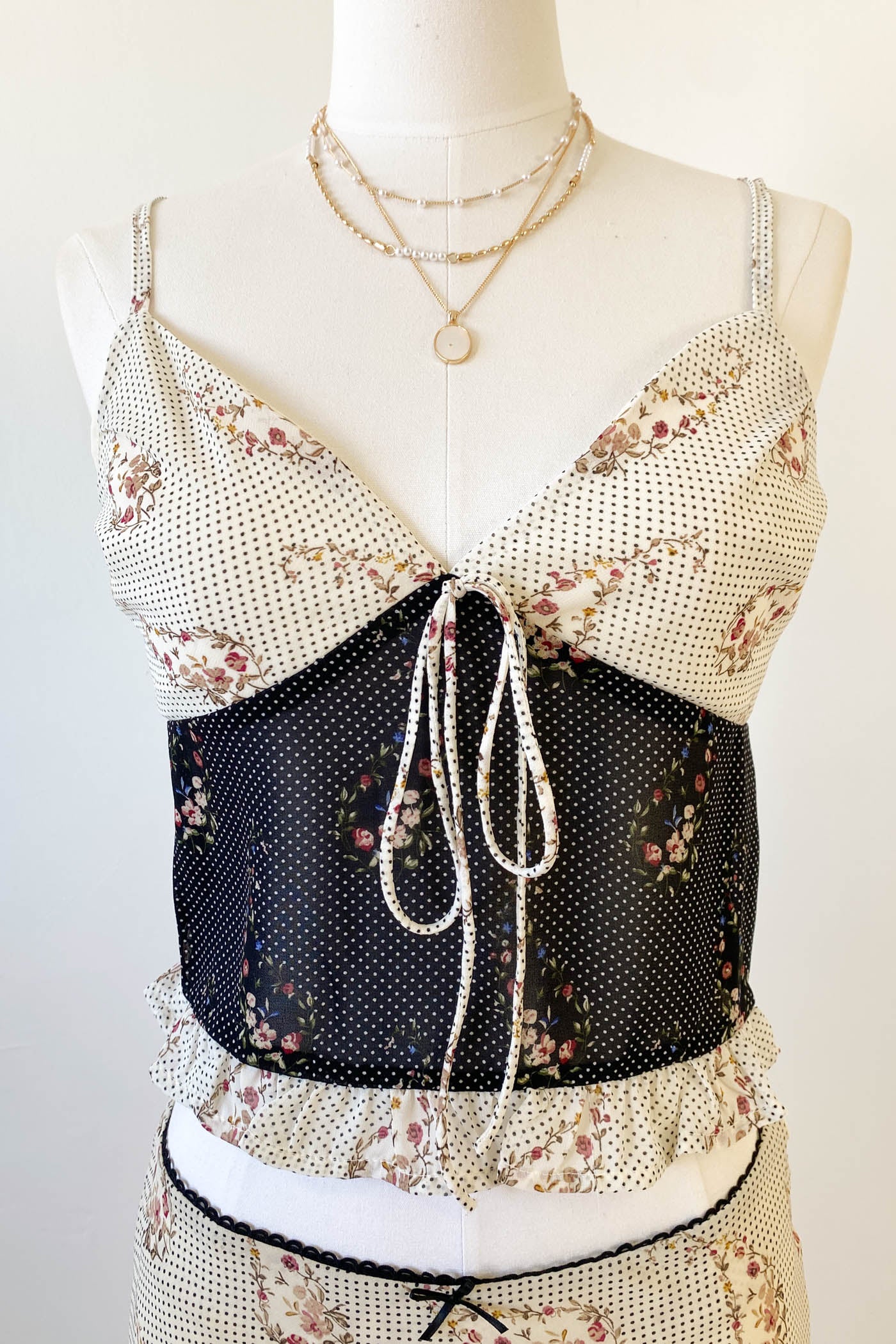 Patchwork Cami Top