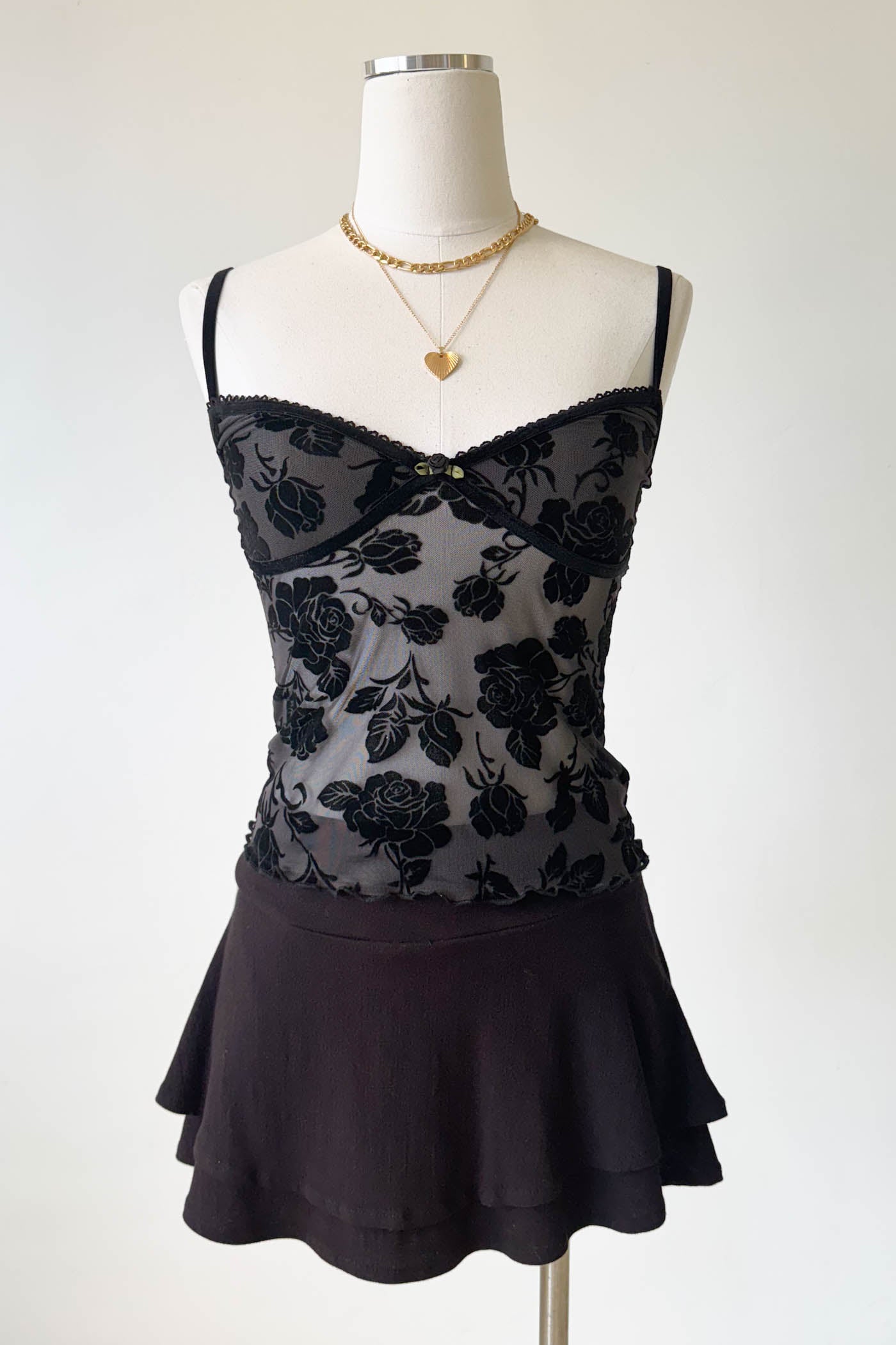 Floral Stretch Lace Top