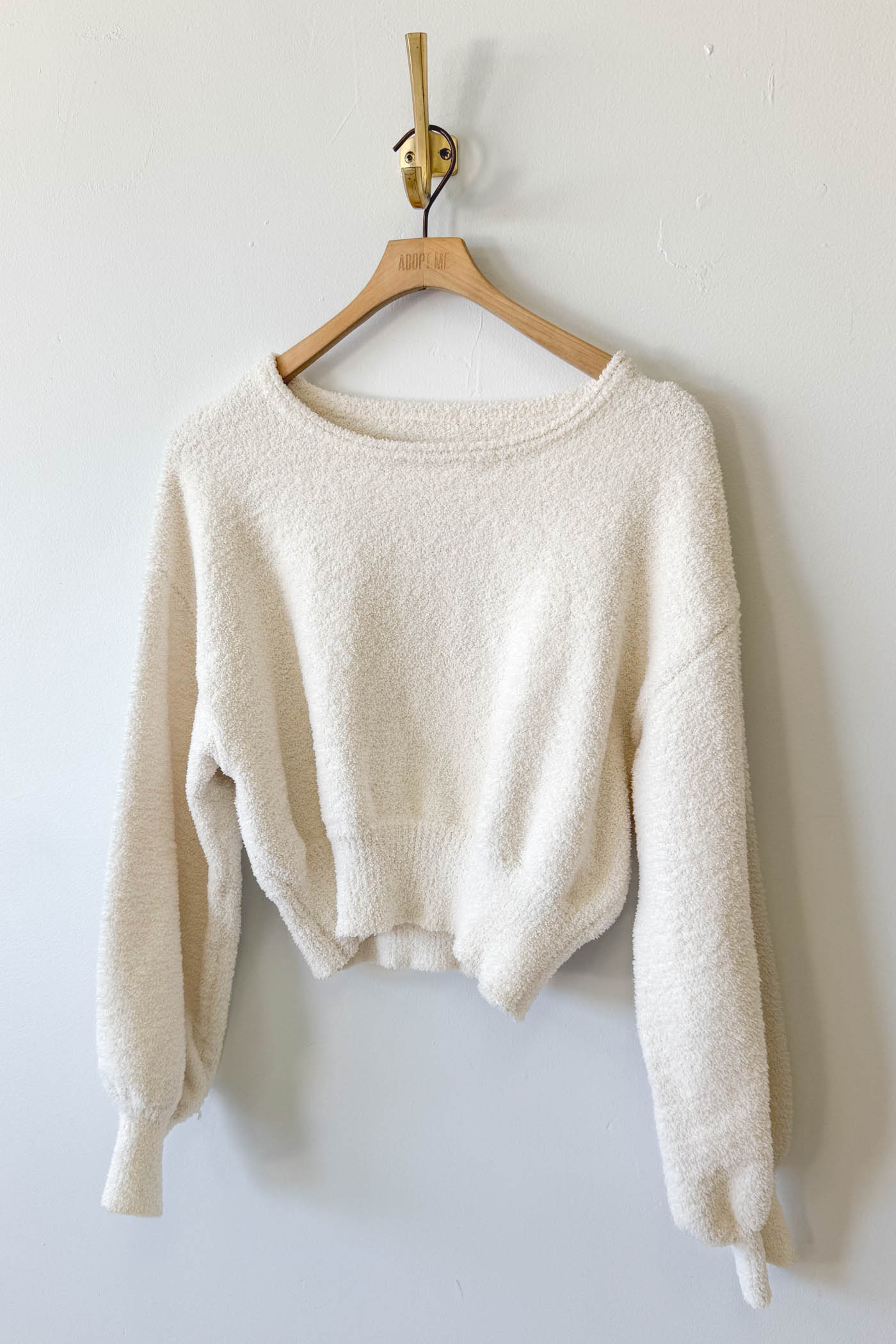 Terry Cloth Sweater