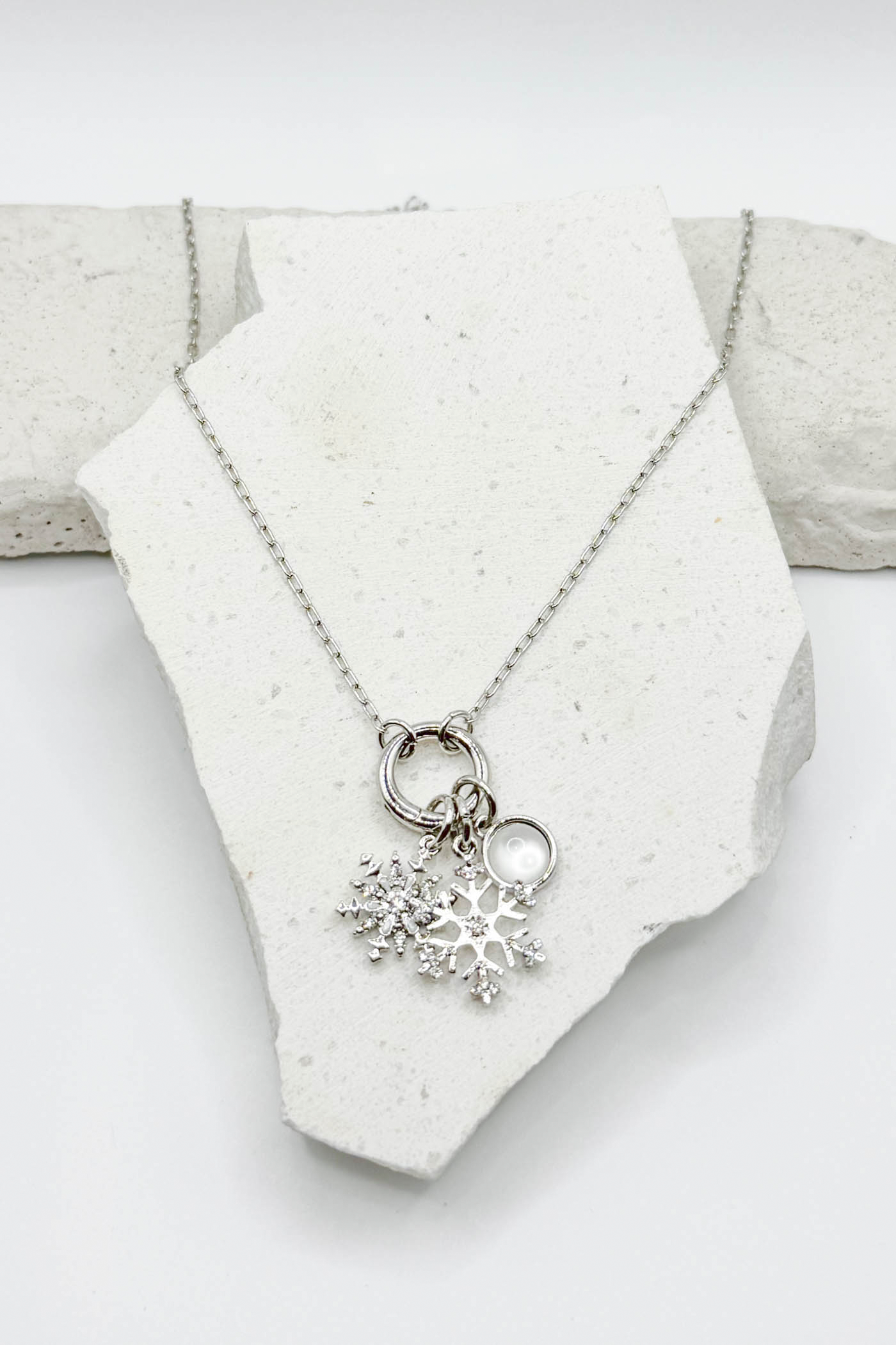 Snowflake Charm Necklace