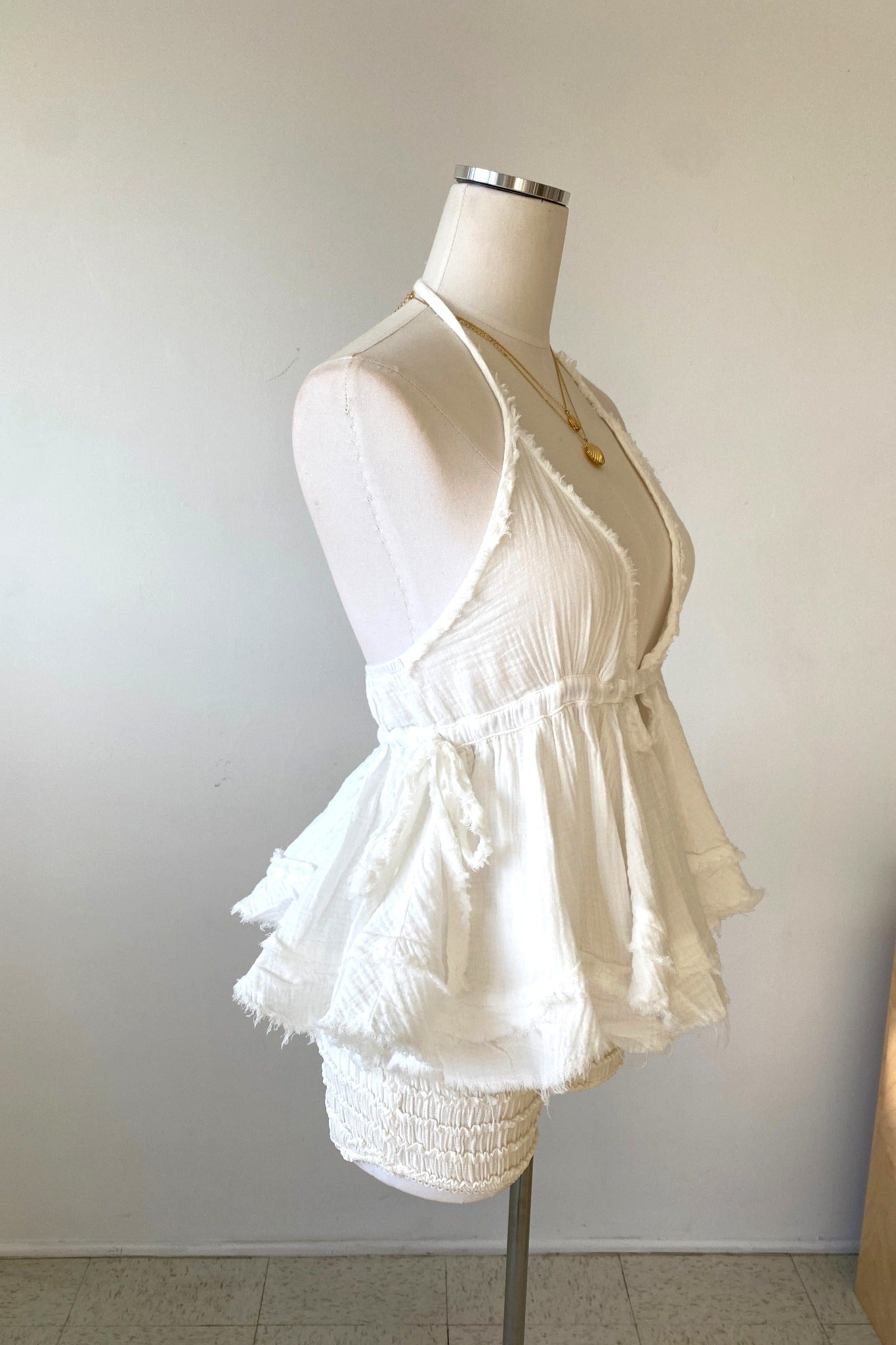 Halter Babydoll Top