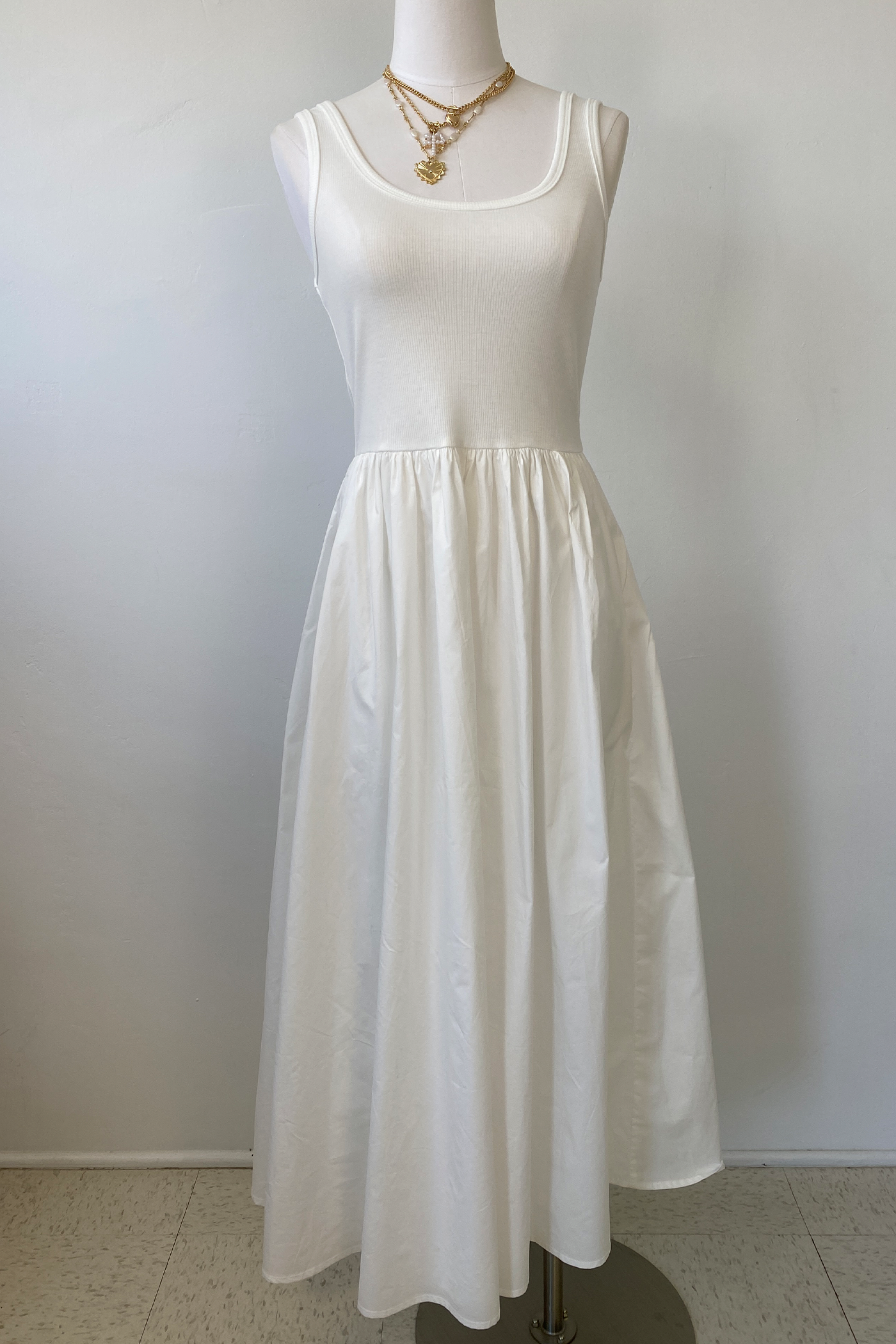 Sleeveless Midi Dress by For Good