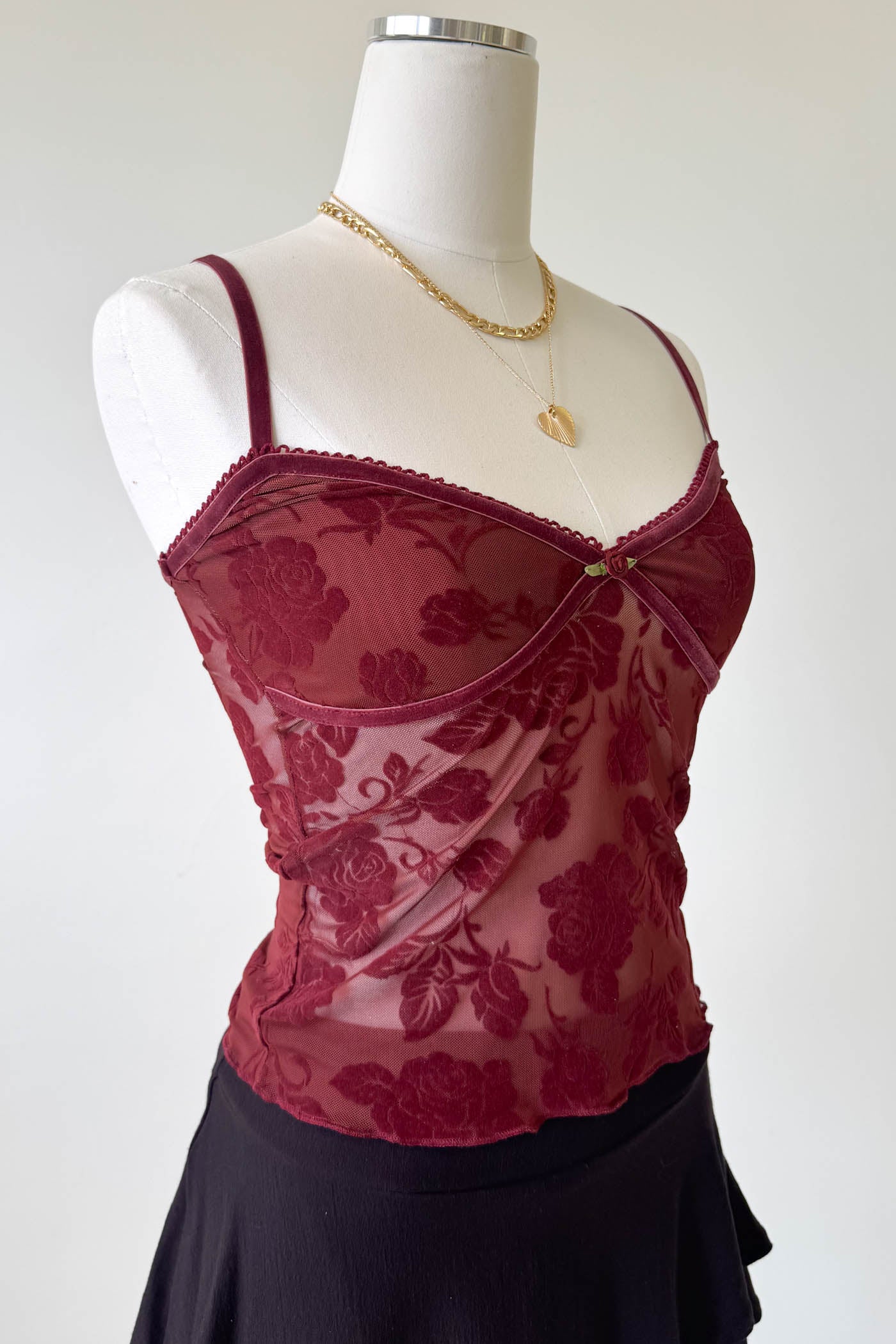 Floral Stretch Lace Top