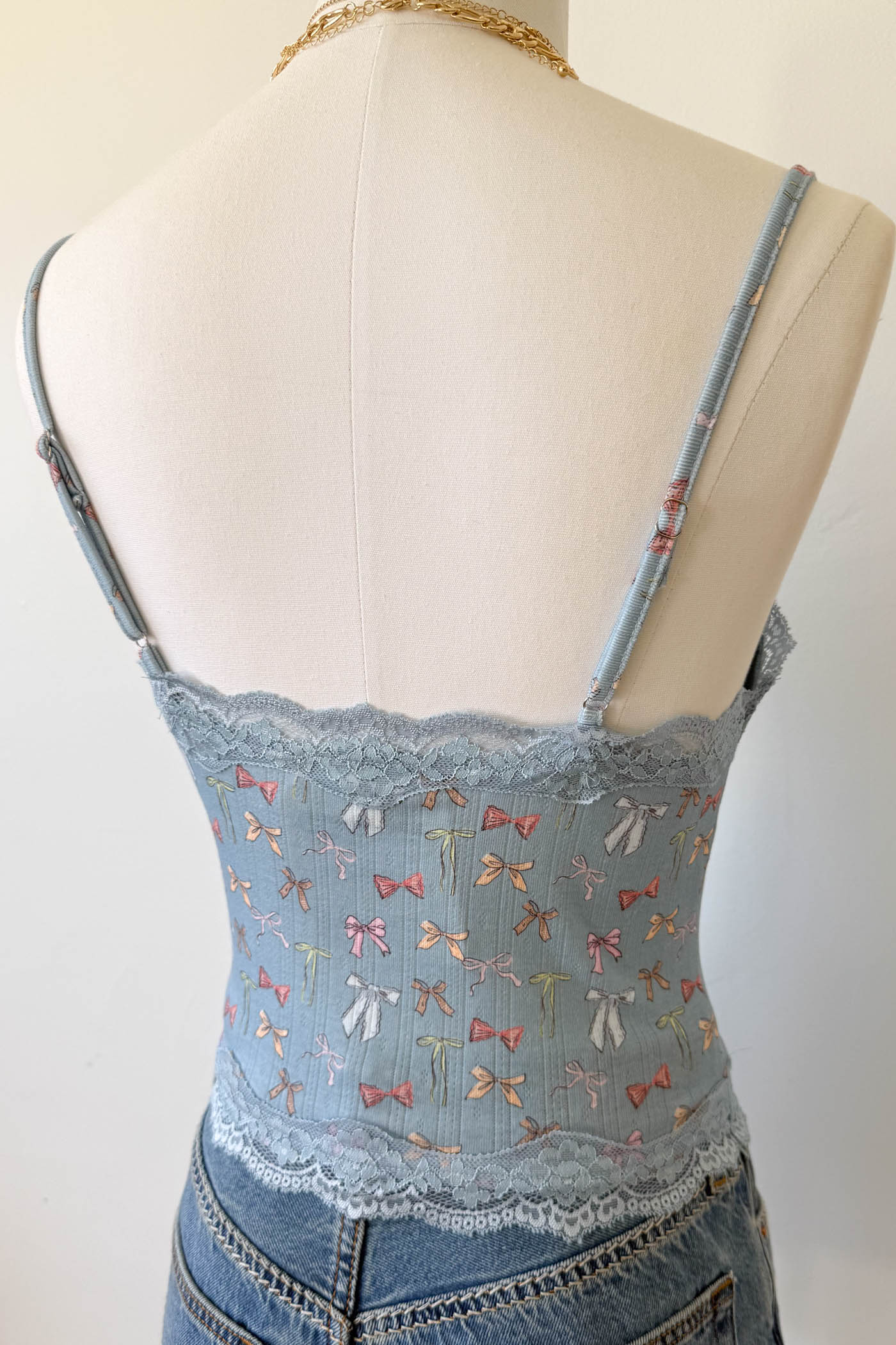 Bow Print Cami Top