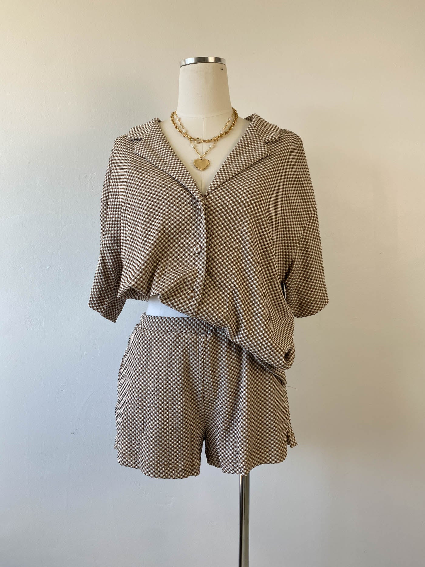 Gingham Boxer Shorts