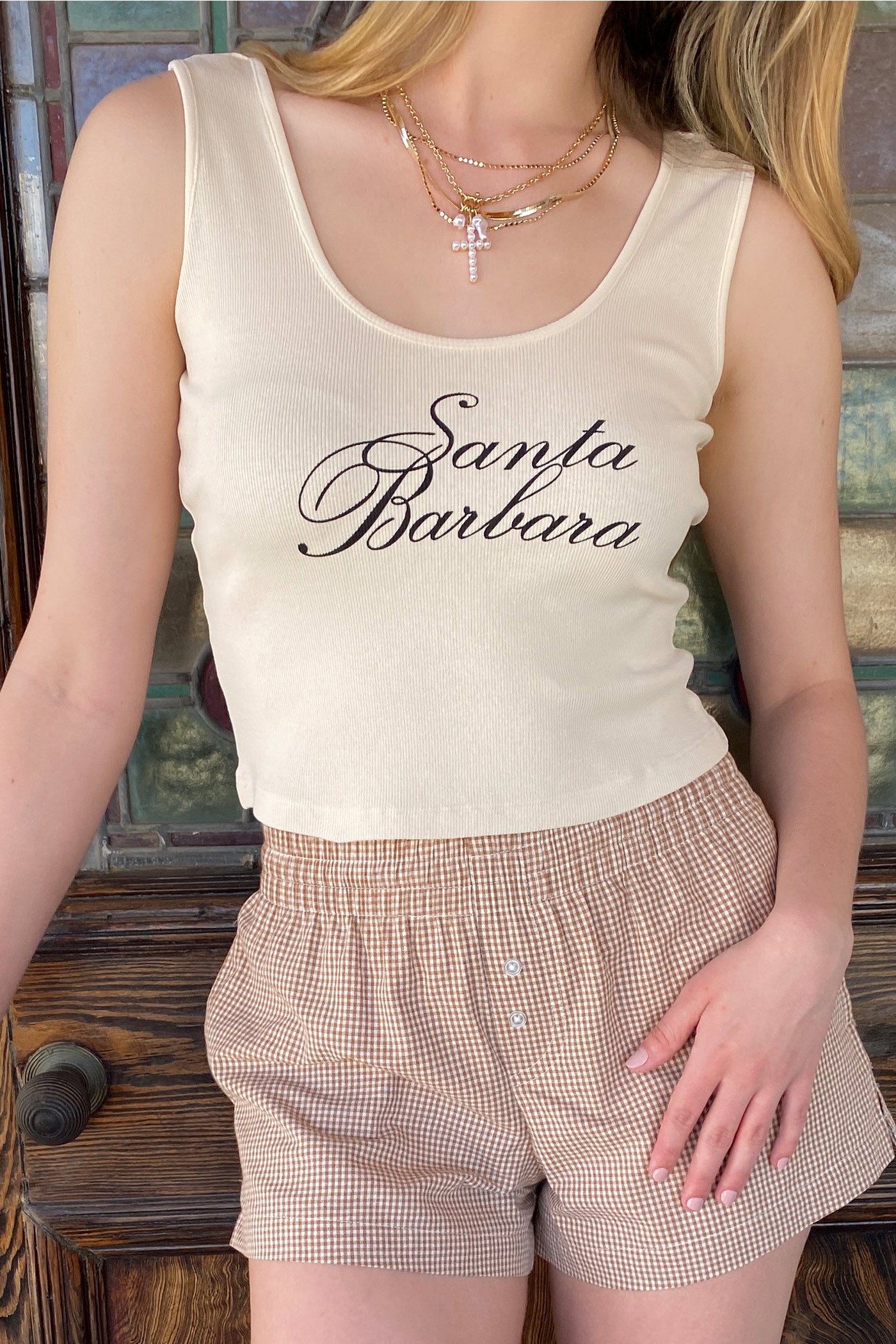 Santa Barbara Graphic Tank Top