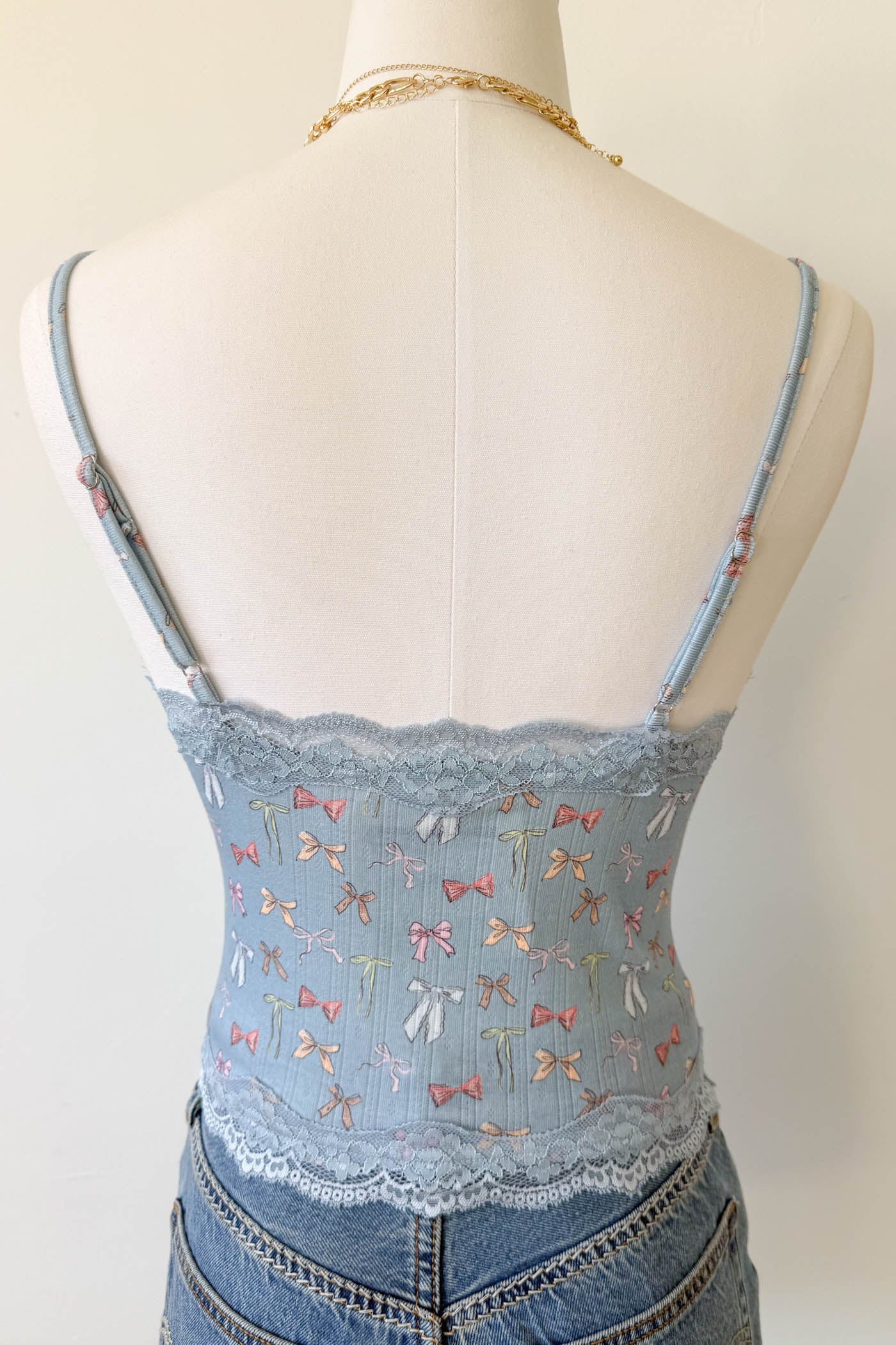 Bow Print Cami Top