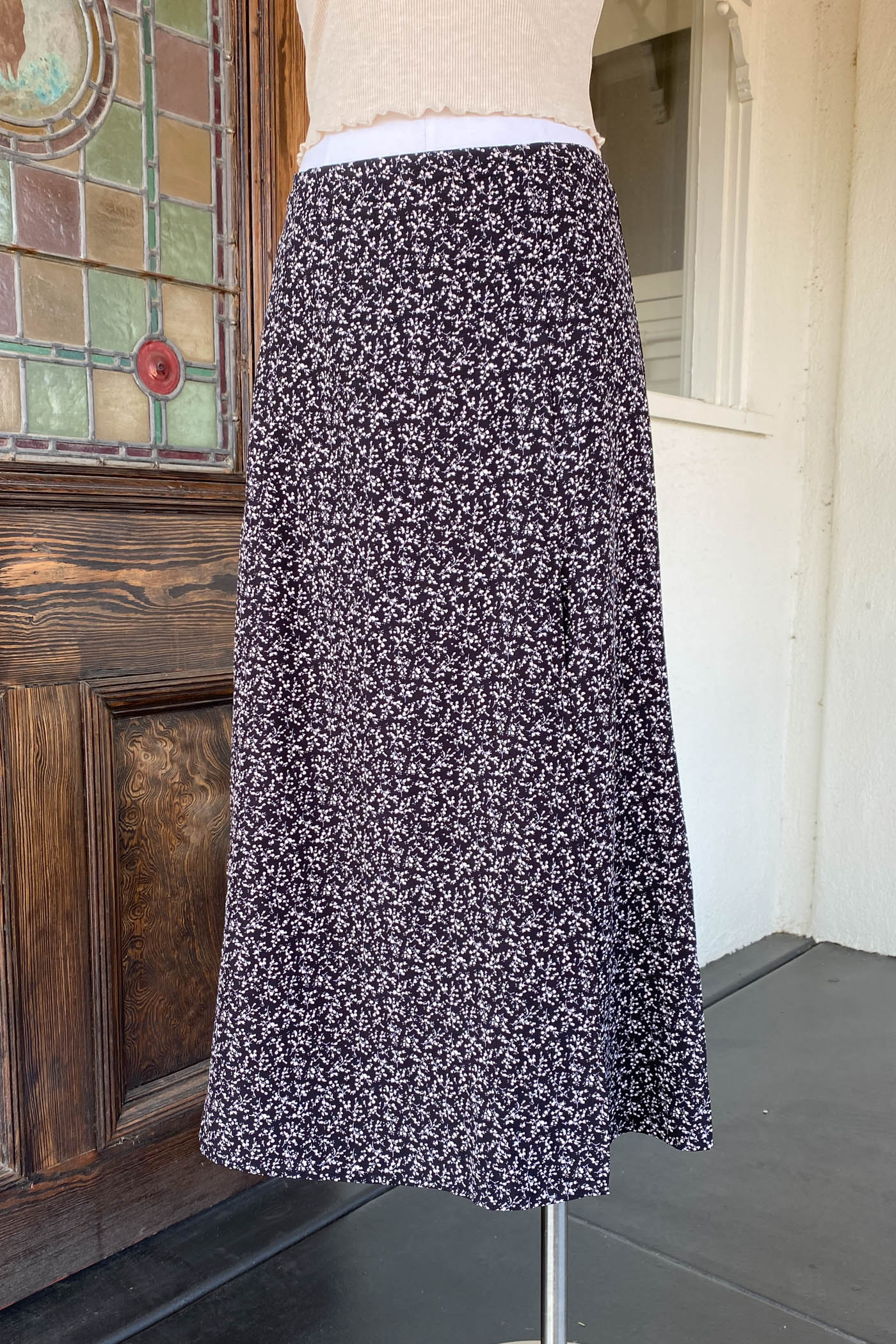 Ditsy Floral Maxi Skirt