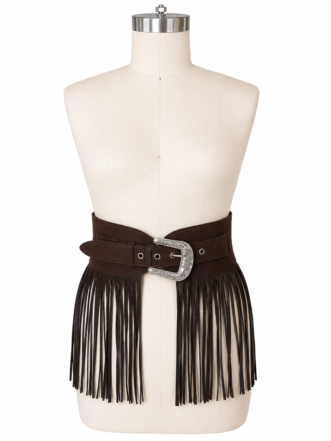 Western Fringe Statement Belt