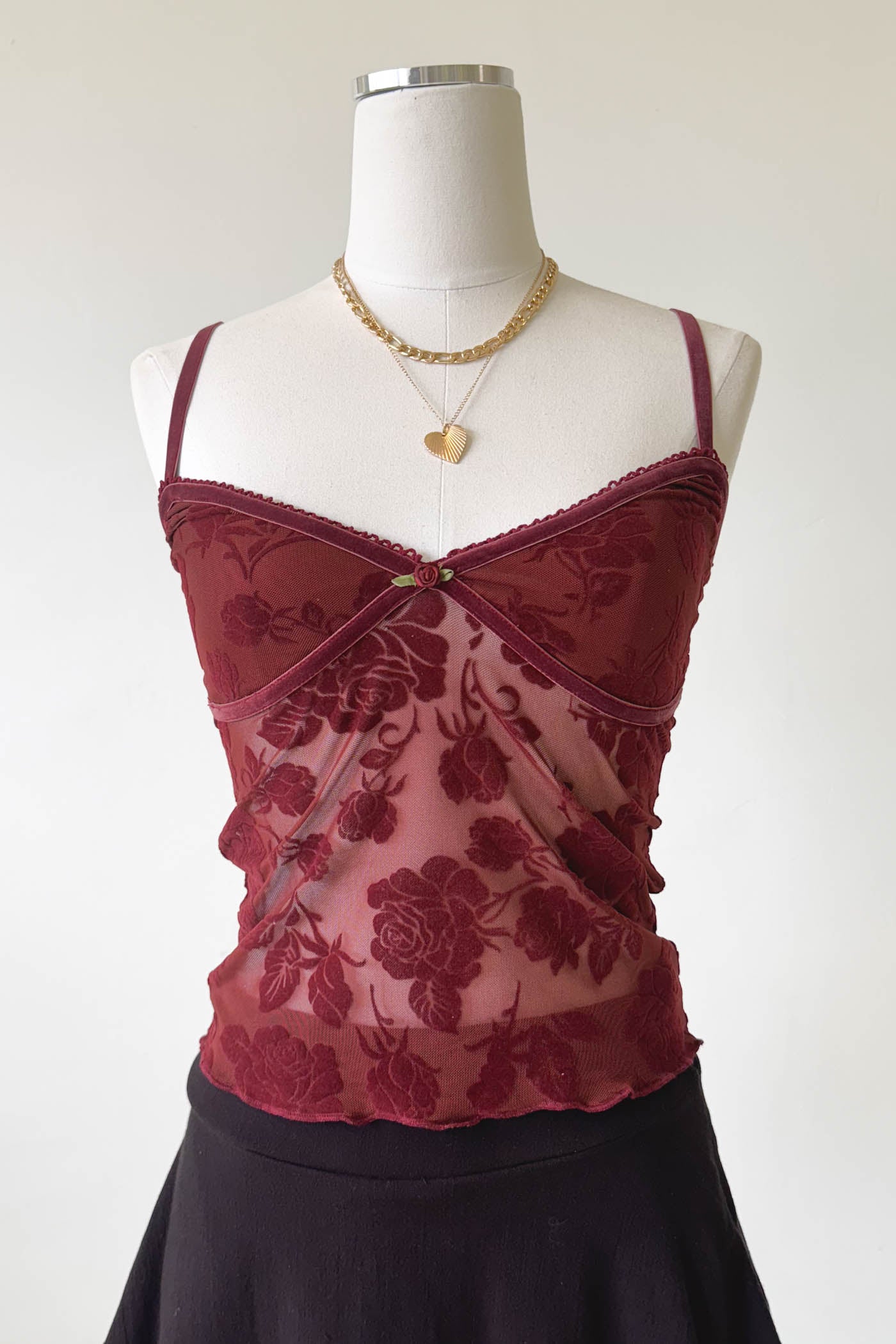 Floral Stretch Lace Top