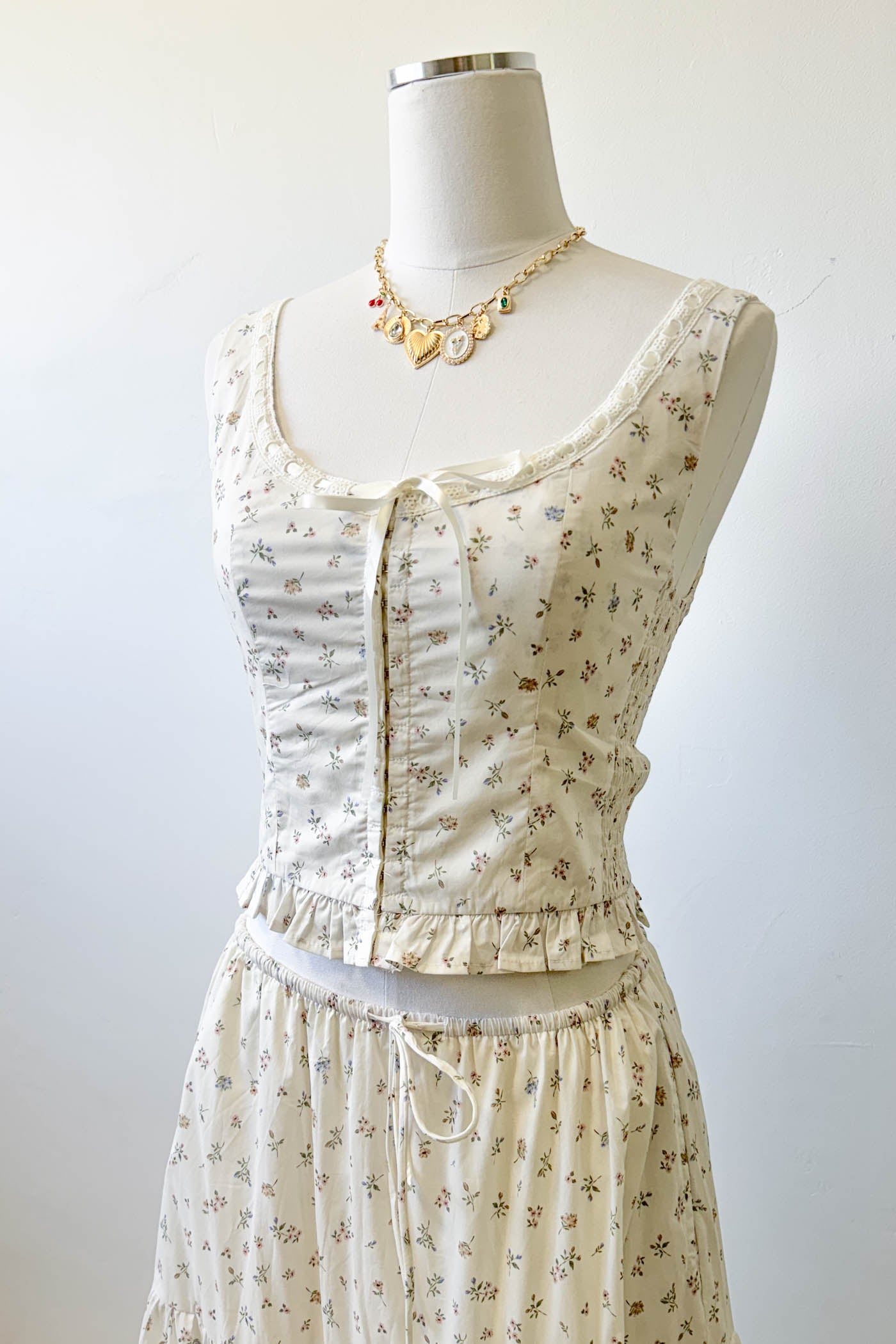 Floral Corset Top