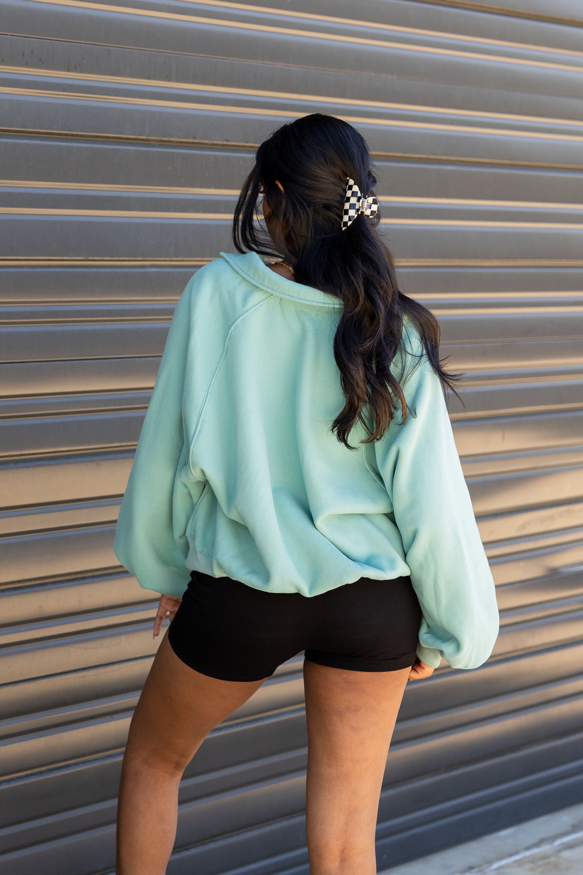 Turn Back Long Sleeve Sweater