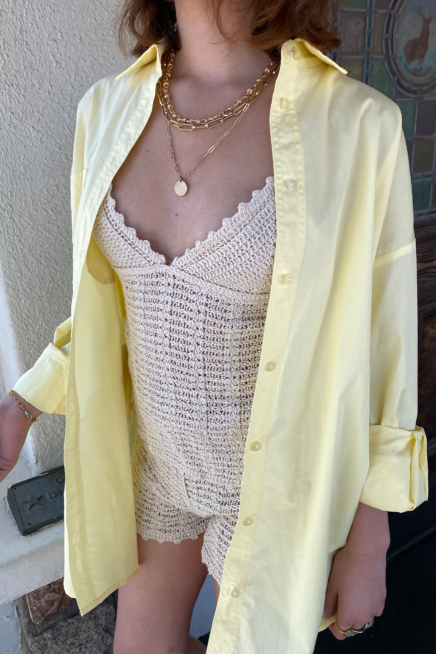 Long Sleeve Button Down Top