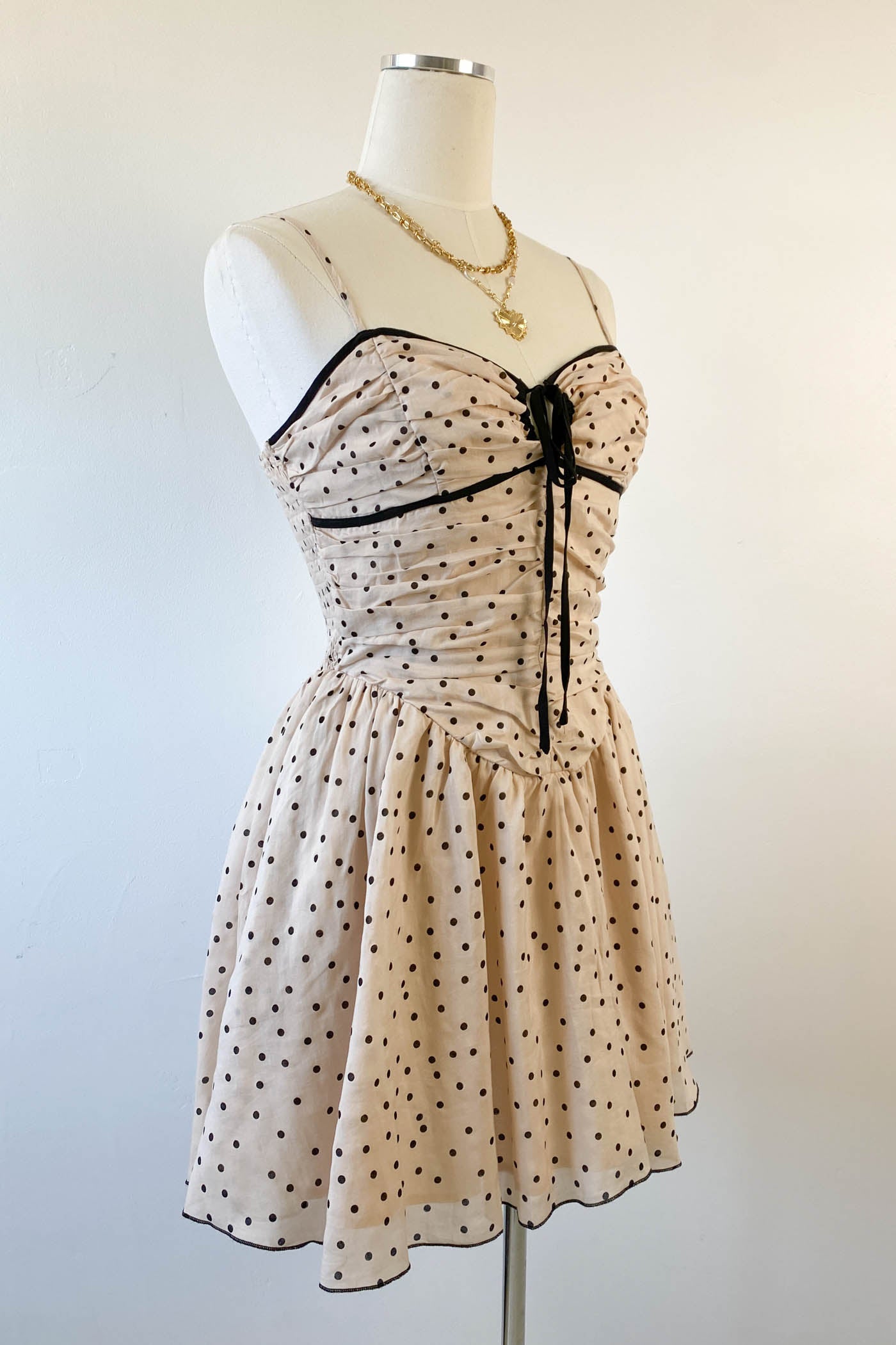 Swiss Dot Cami Dress
