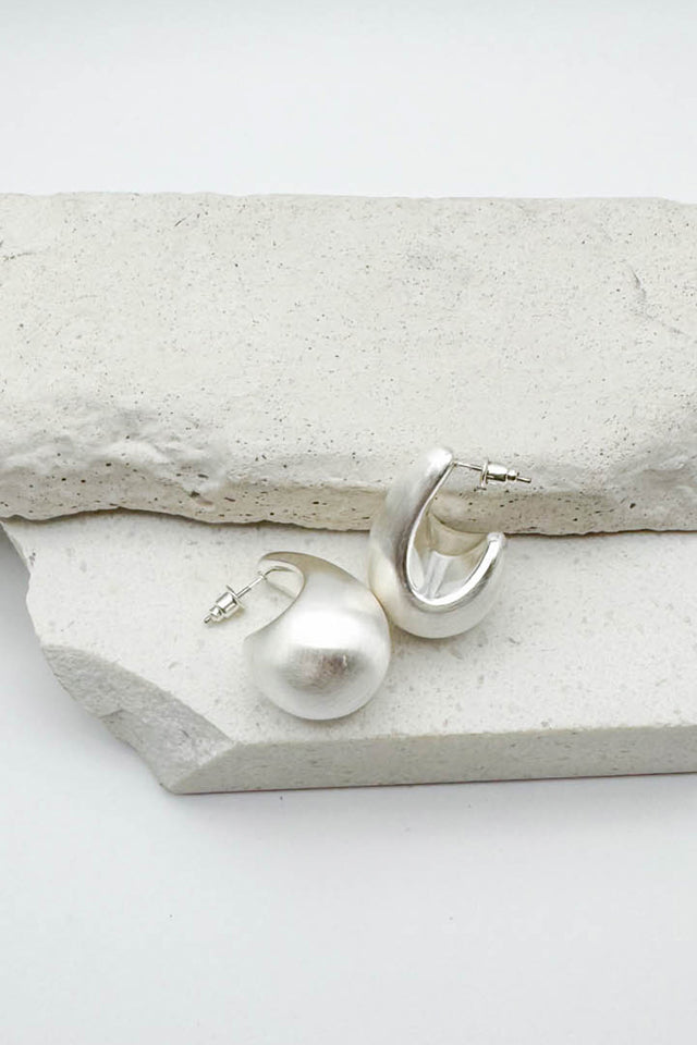 Pearlescent Teardrop Earrings