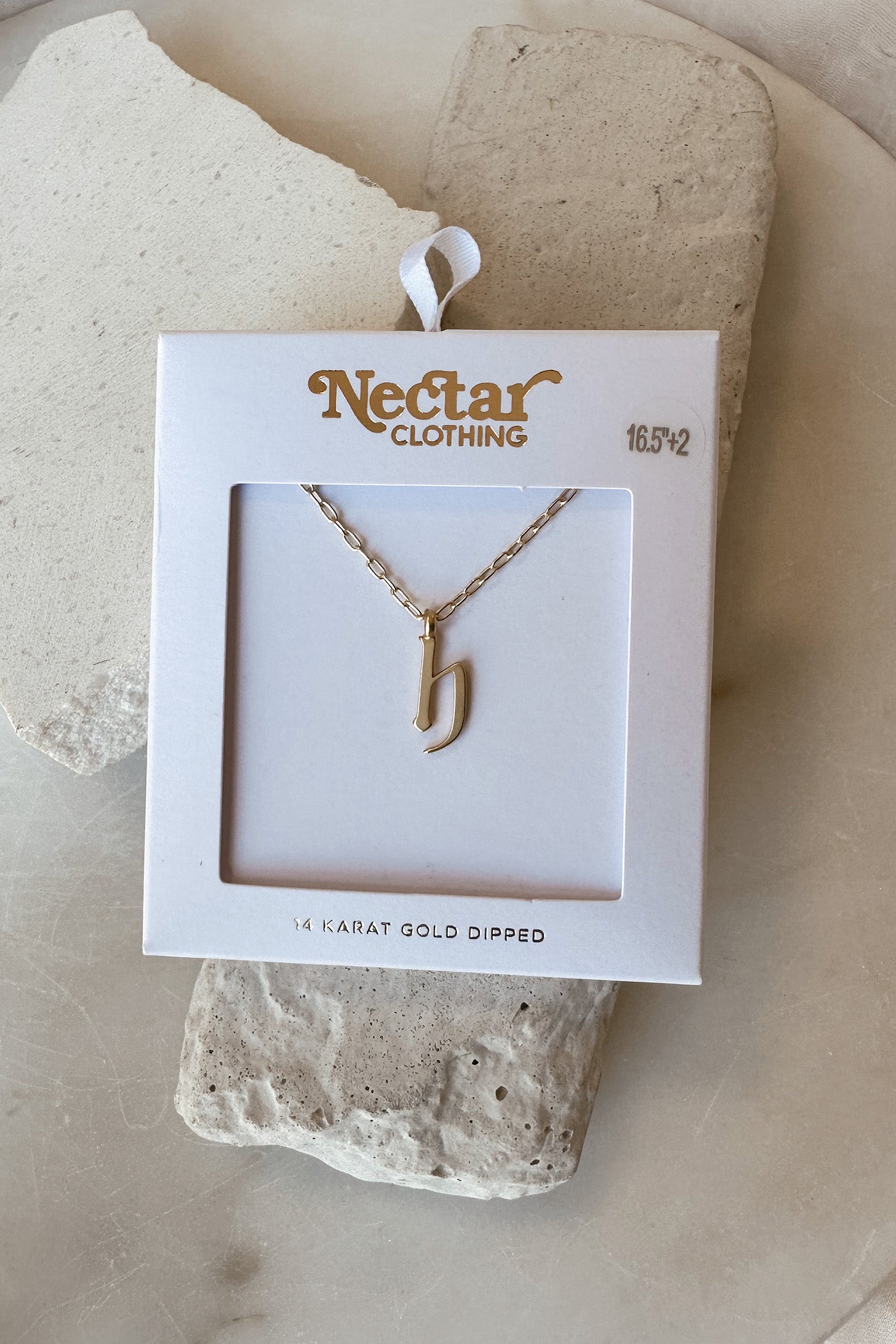 Dainty Letter Pendant Necklace