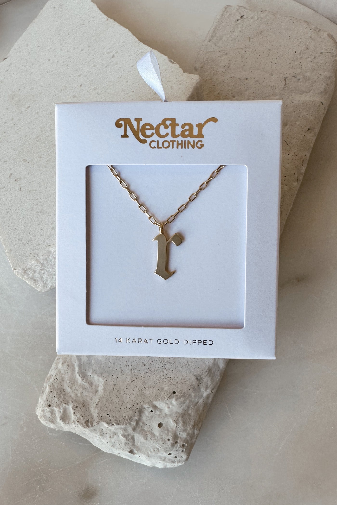 Dainty Letter Pendant Necklace