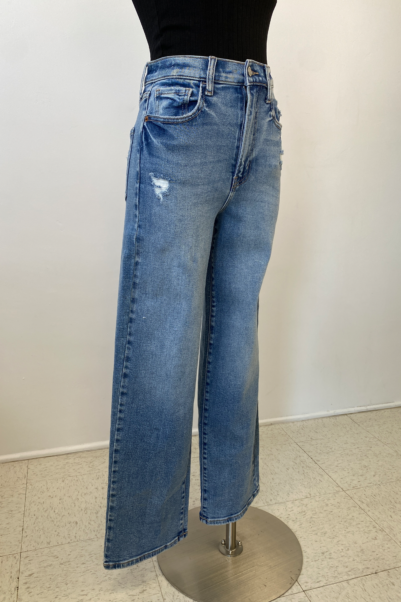 Nectar Premium Denim: The Hazel Ripped Dad Jeans