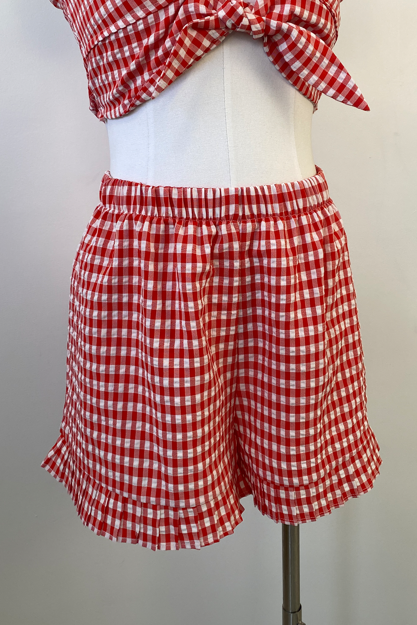 Gingham Boxer Shorts