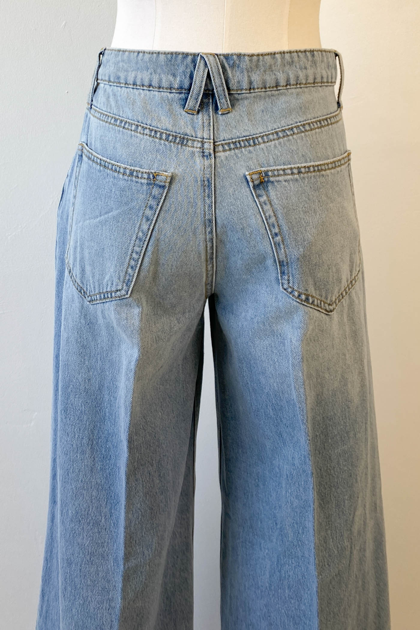 Nectar Premium Denim: The Olivine Wide Leg Jeans