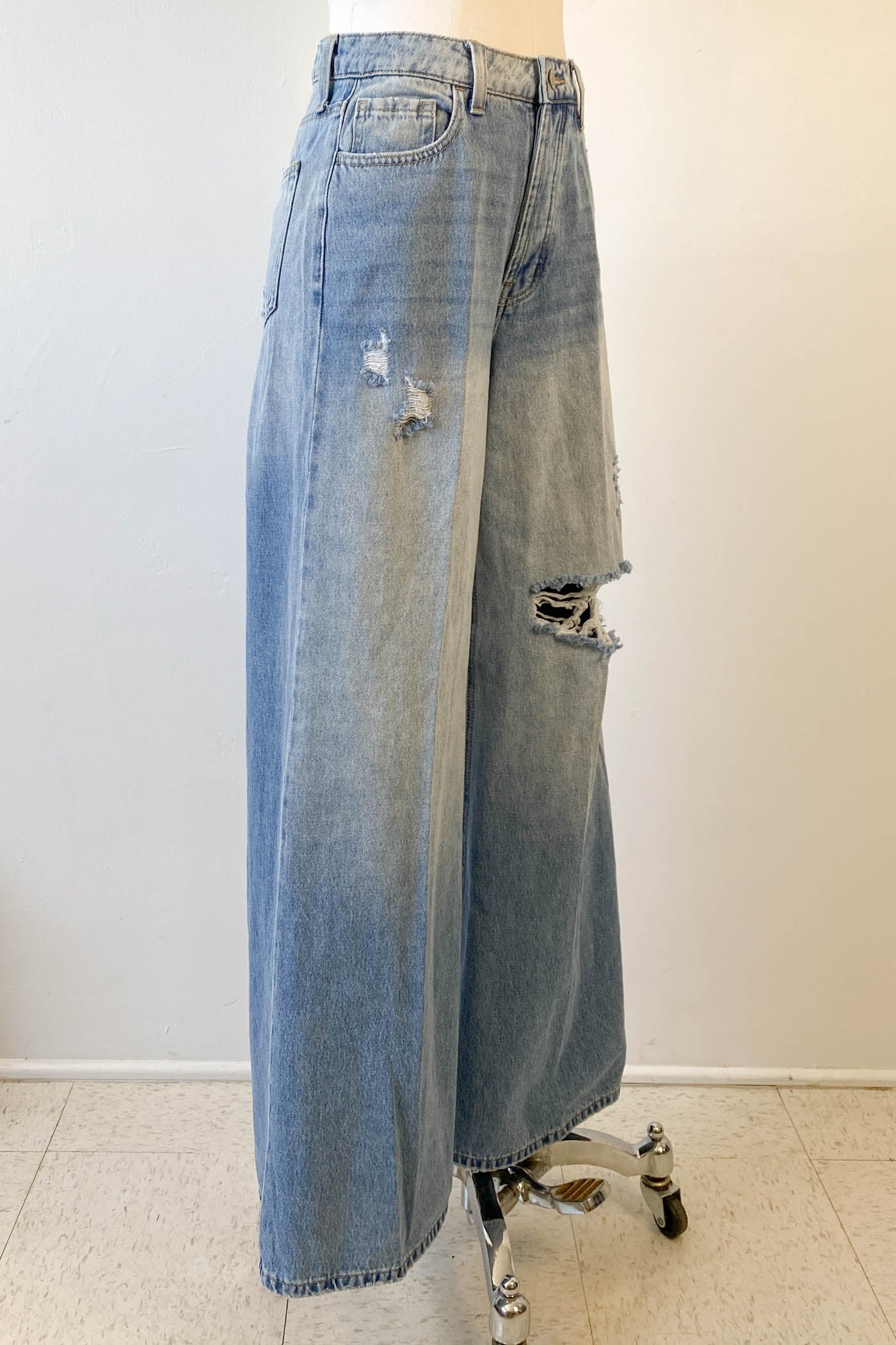 Nectar Premium Denim: The Olivine Wide Leg Jeans