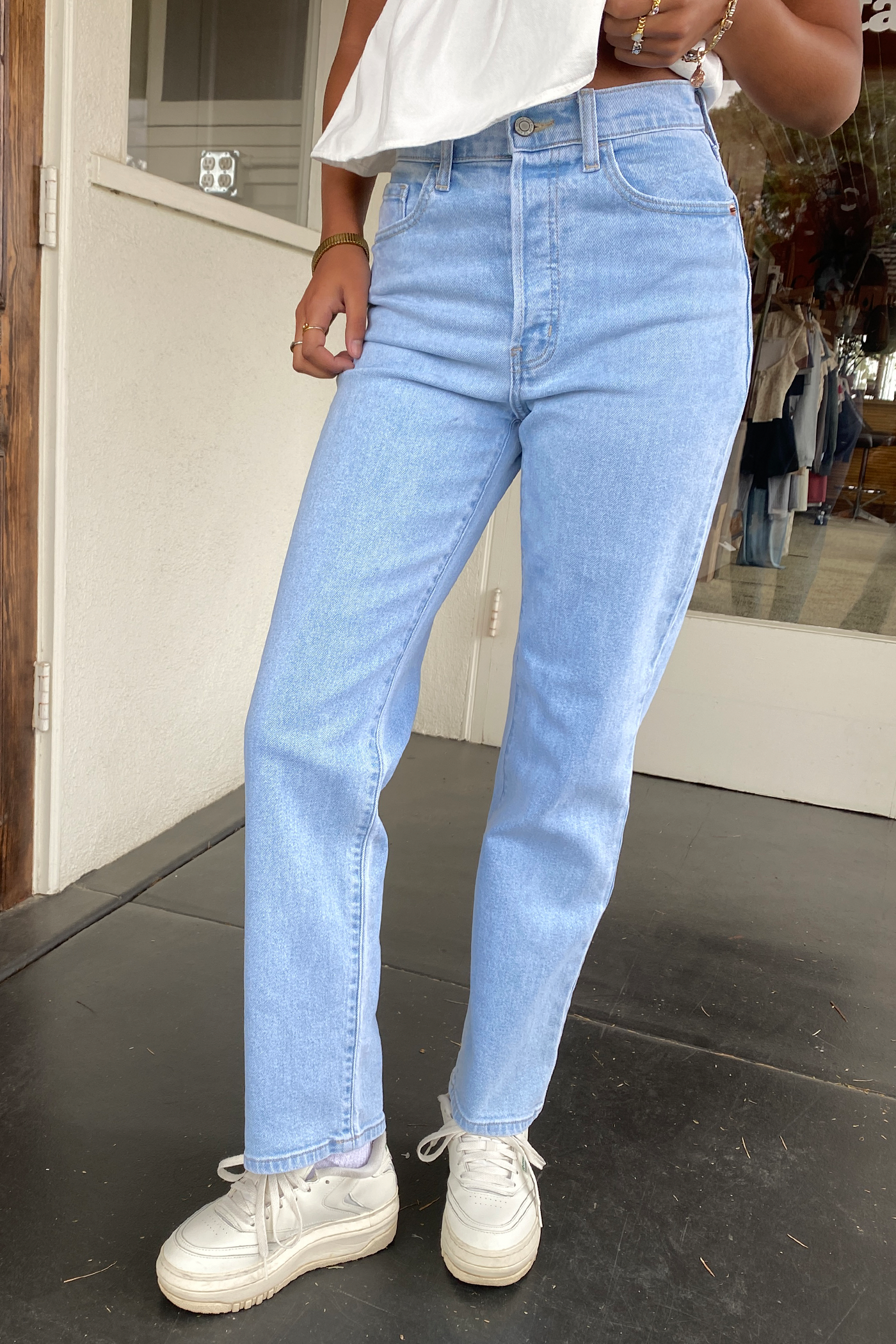 Nectar Premium Denim: The Hazel Super High Rise Dad Jeans