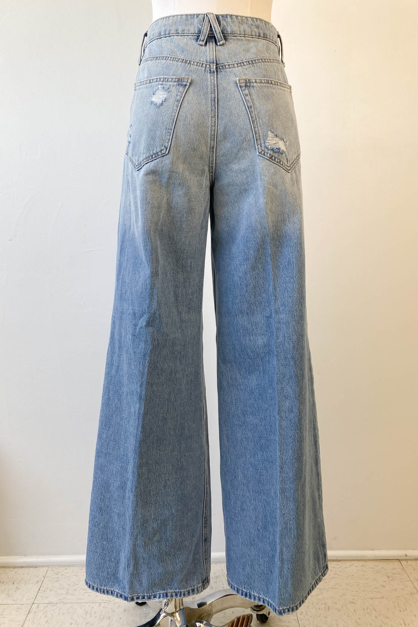 Nectar Premium Denim: The Olivine Wide Leg Jeans