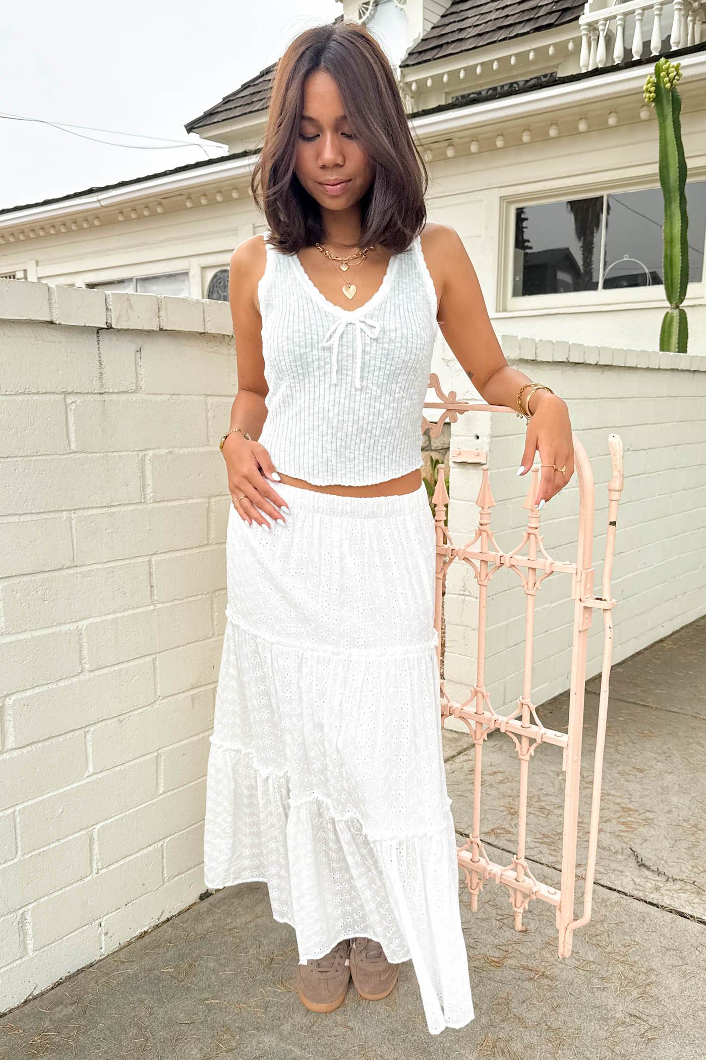 Sleeveless Knit Top