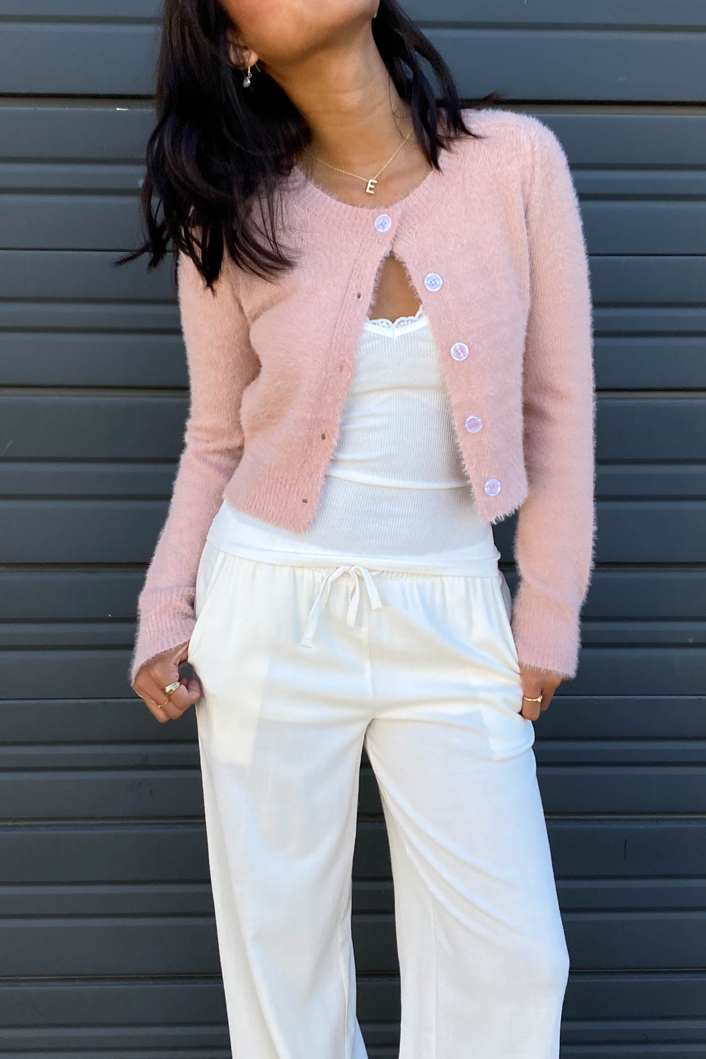 Knit Button Cardigan