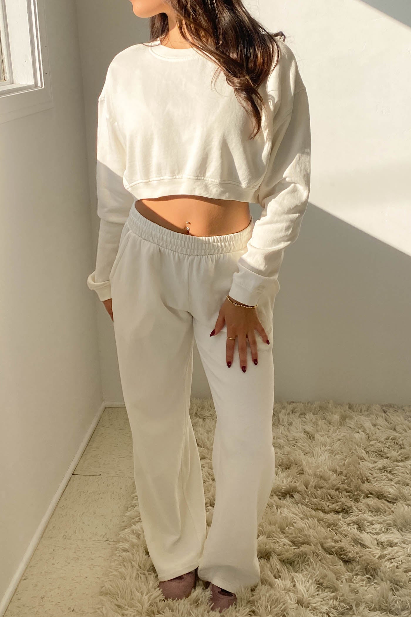 Locket Puff Print Graphic Sweatpant