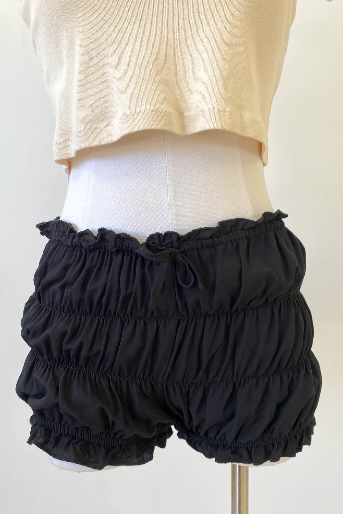 Ruched Bloomer Shorts