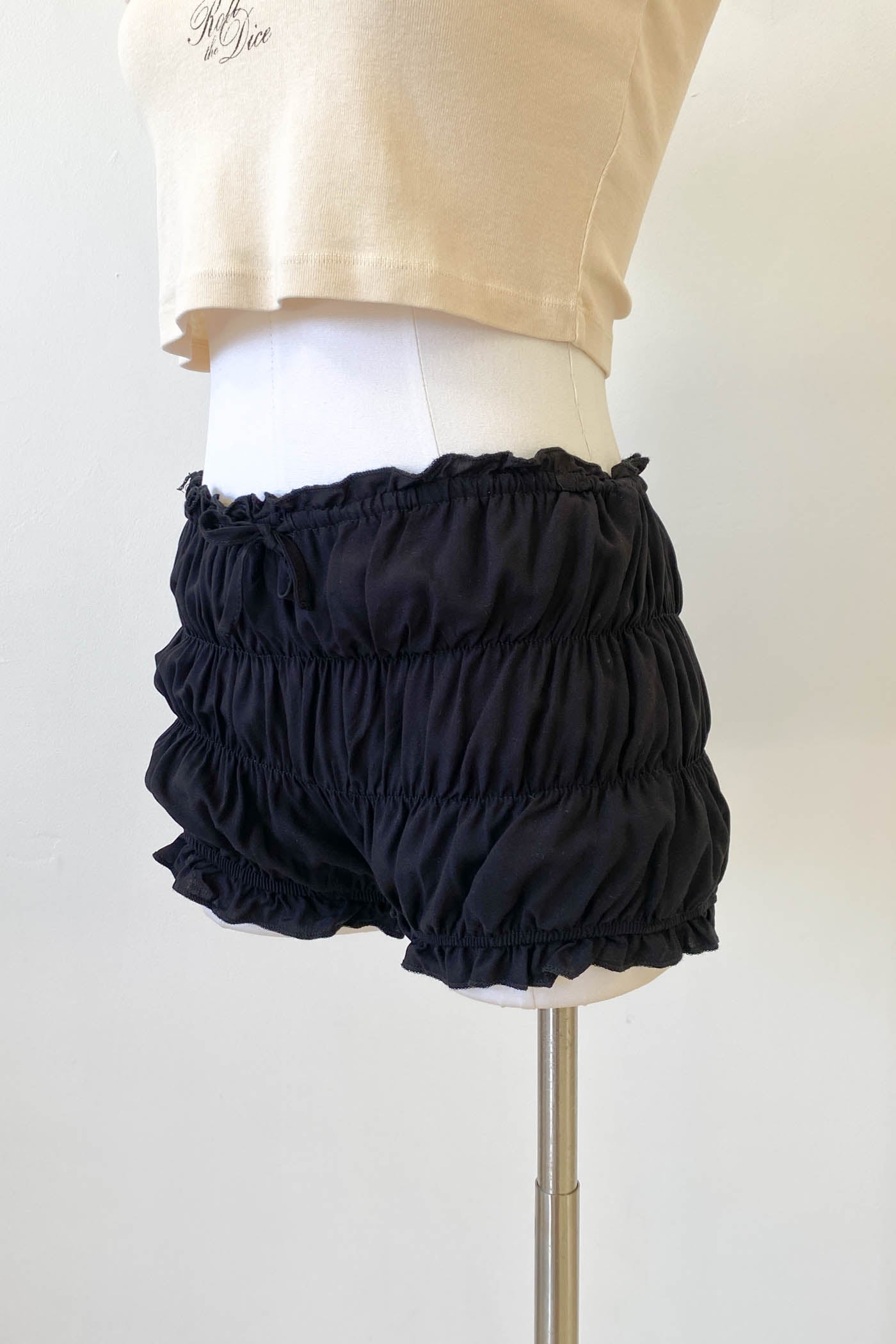 Ruched Bloomer Shorts