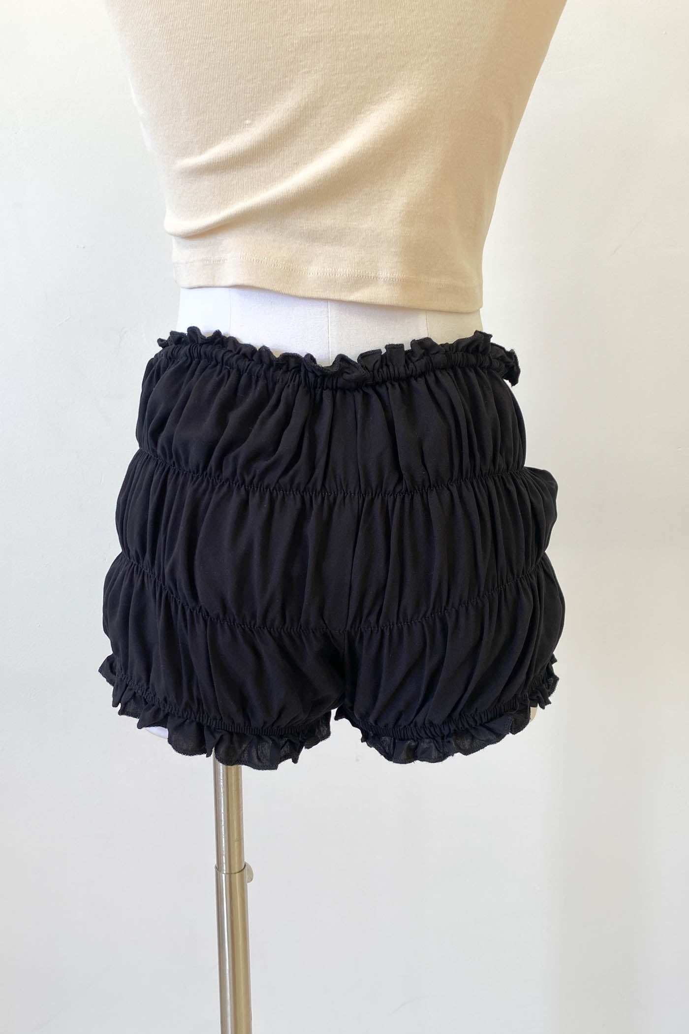 Ruched Bloomer Shorts
