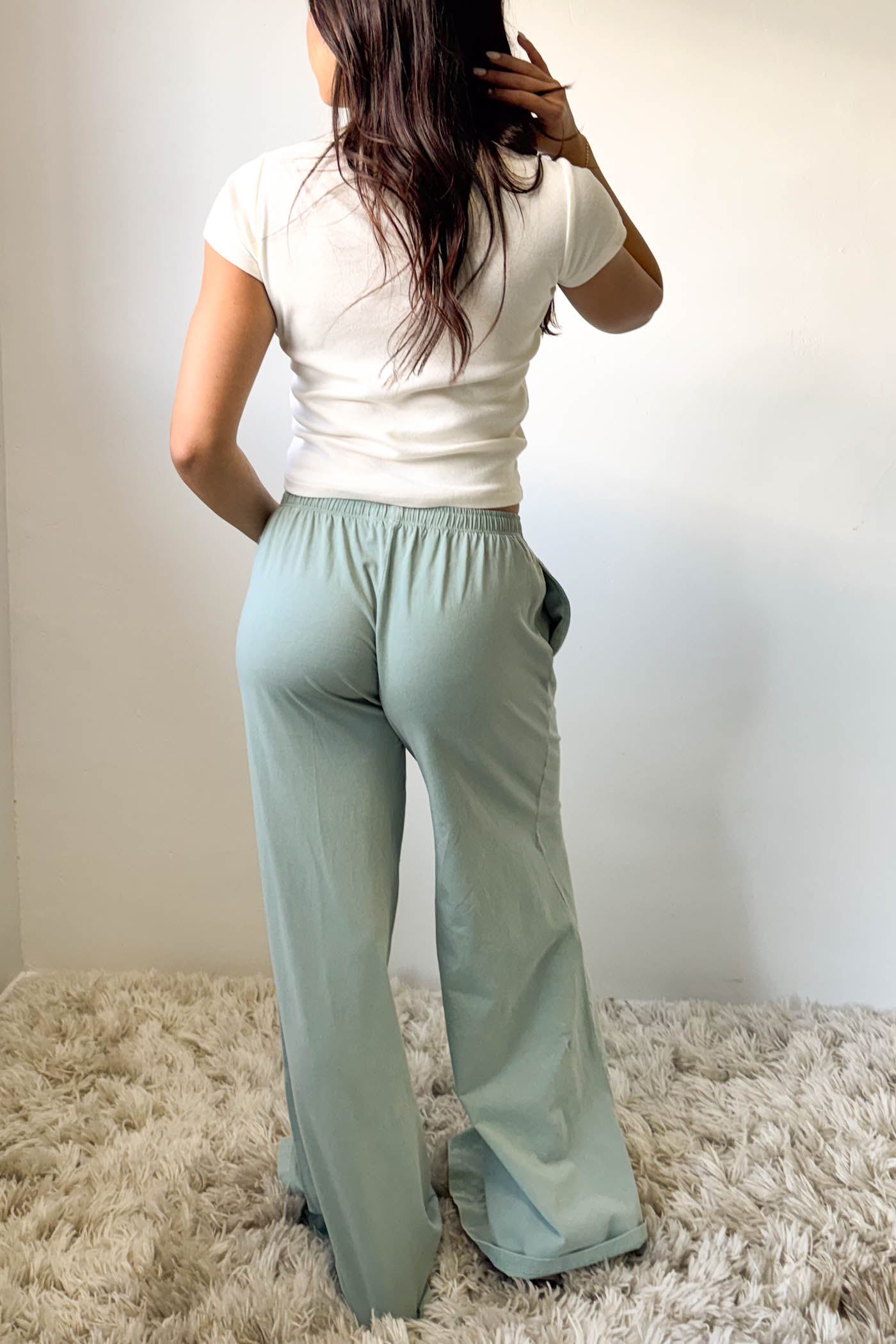 Basic Wide Leg Pants