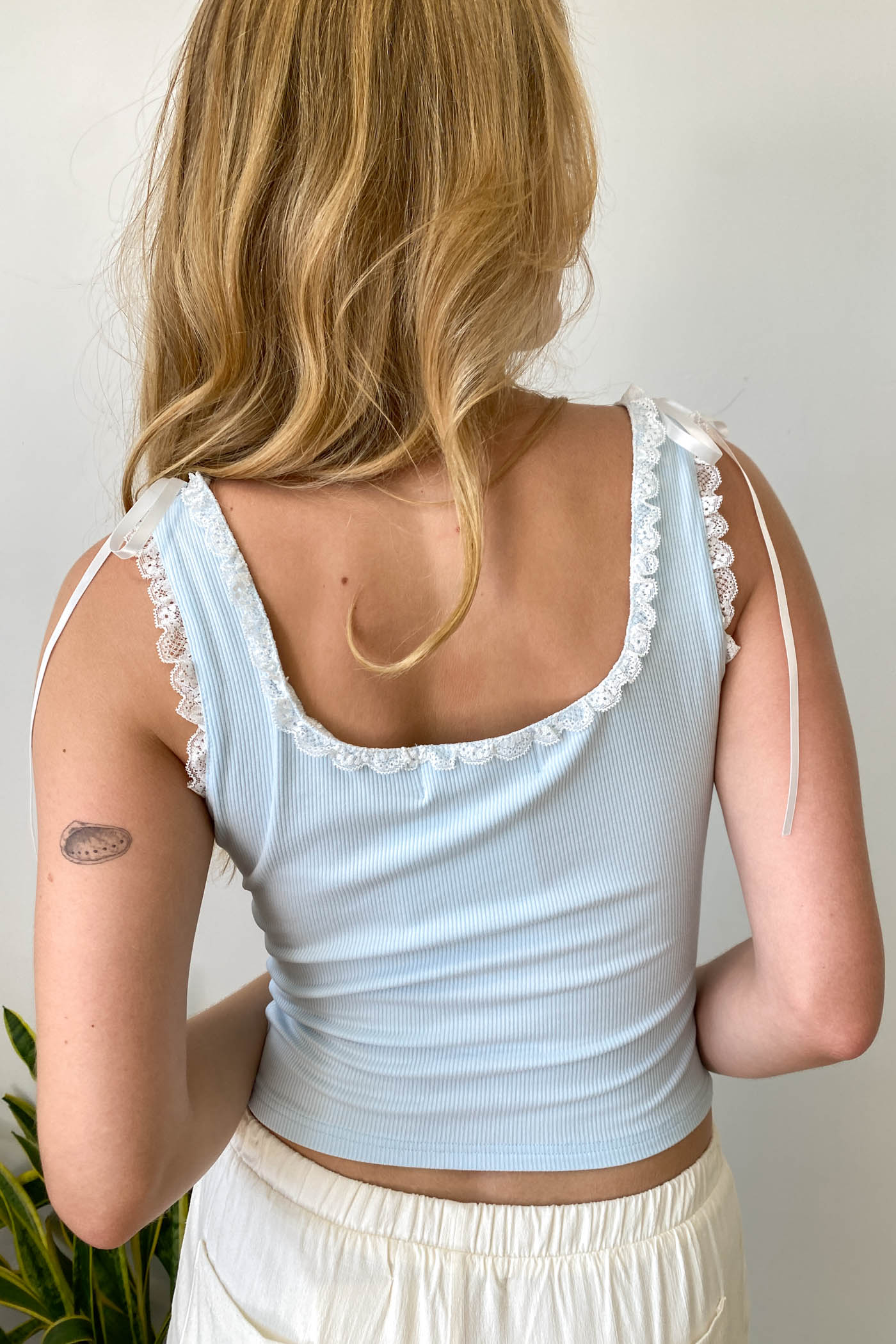 Lacey Ribbed Cami Top