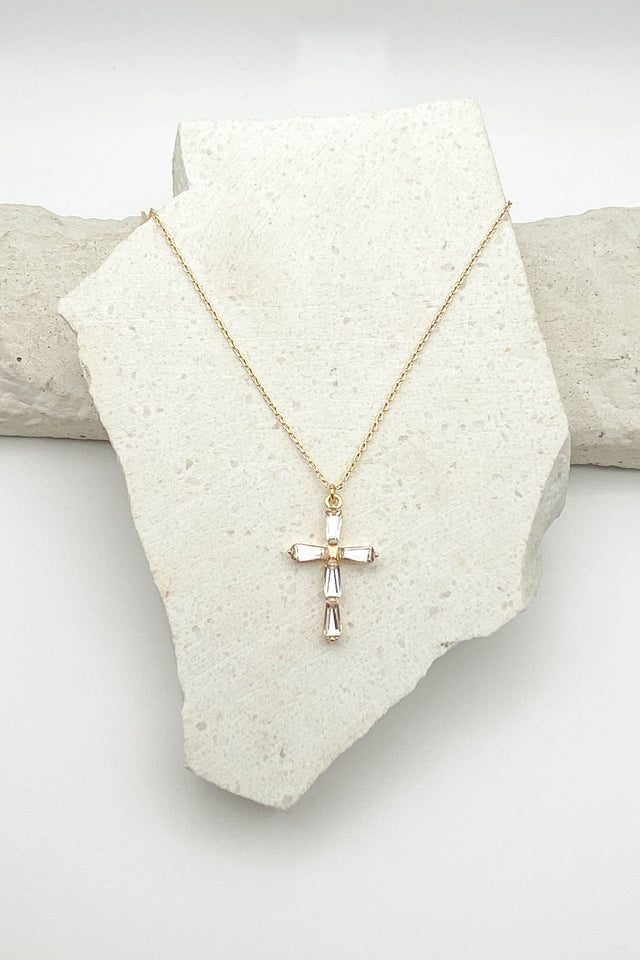 Everyday Gold Cross Necklace